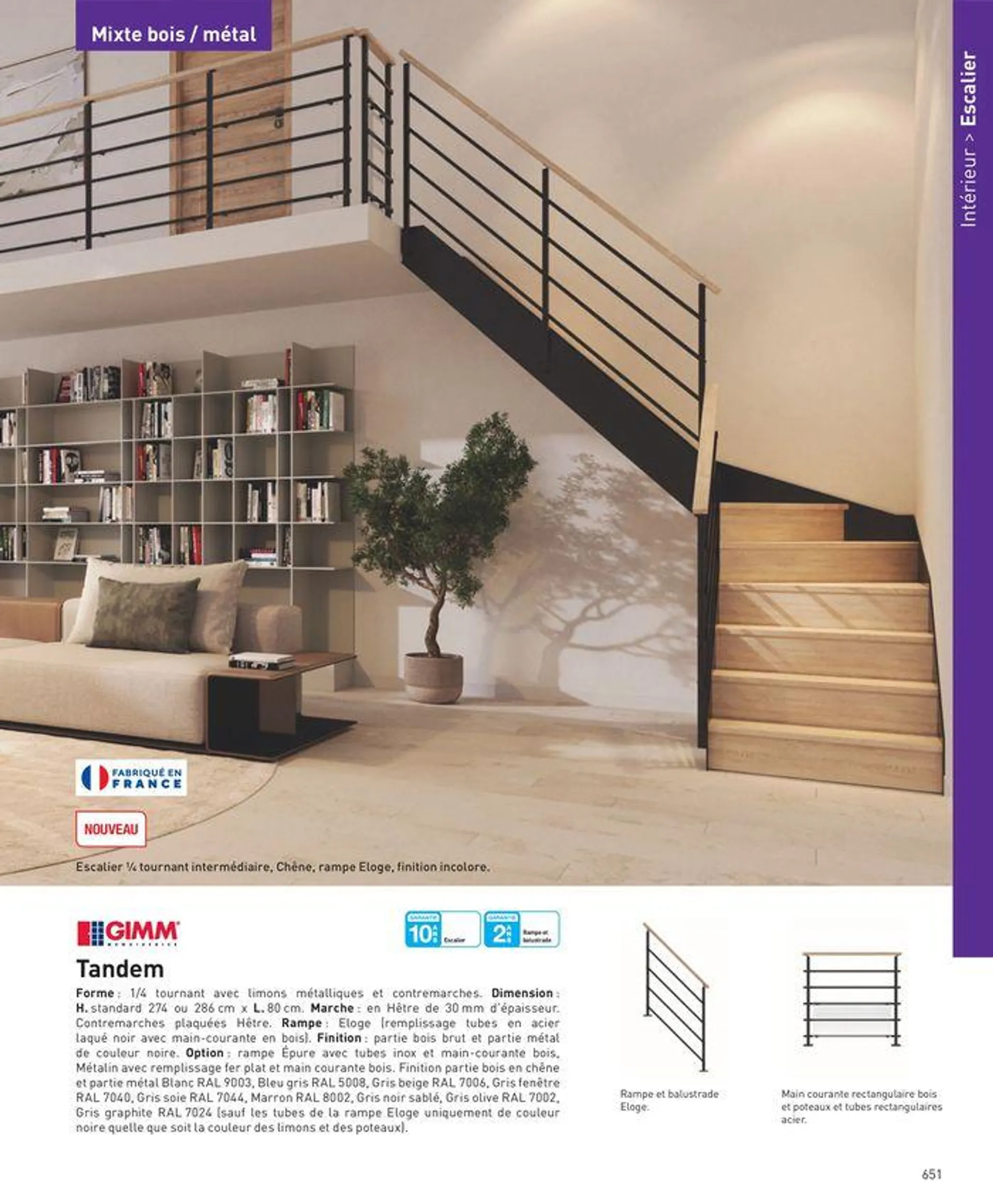 Sélection Intérieur & Extérieur 2024 du 5 avril au 31 décembre 2024 - Catalogue page 651