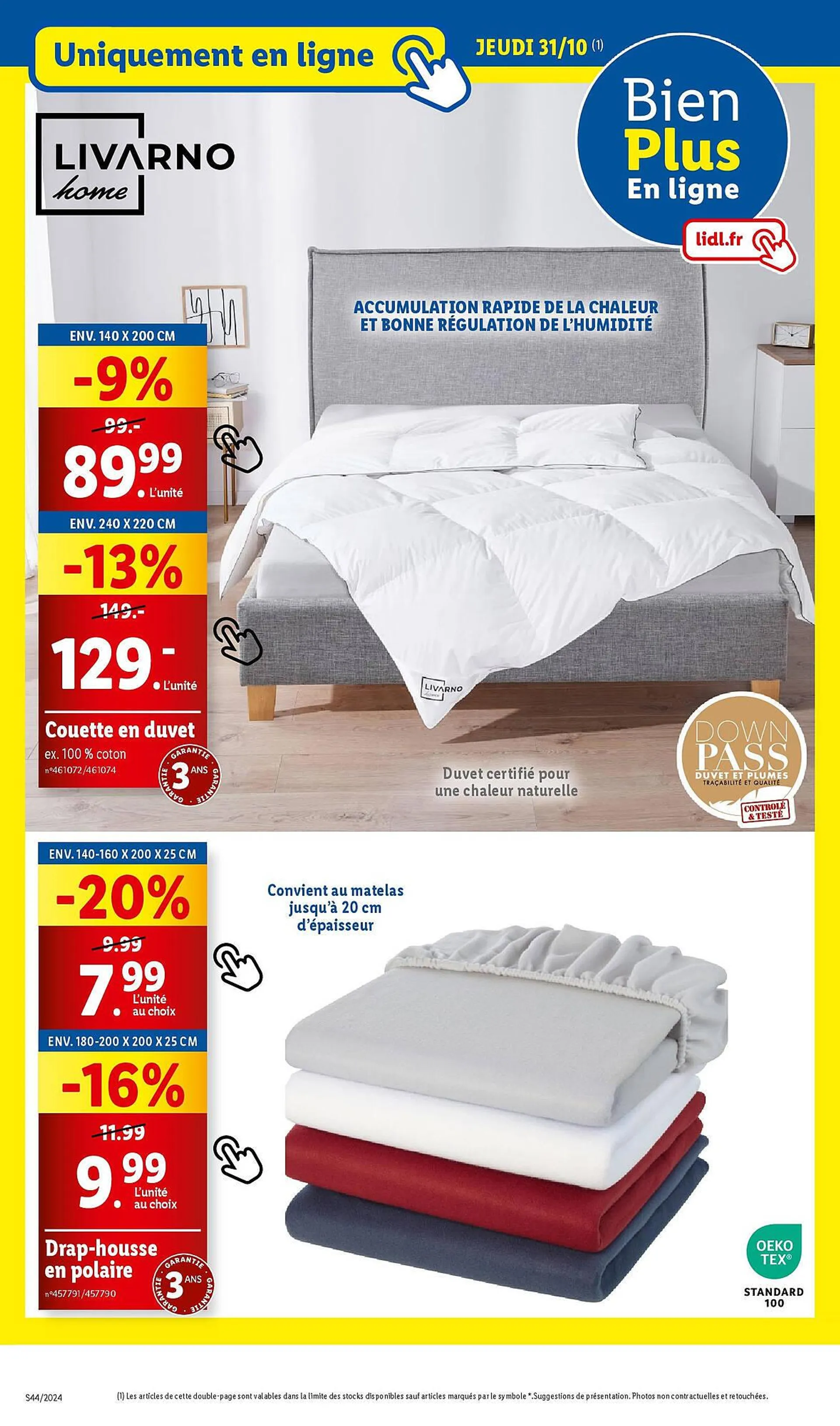 Catalogue Lidl du 31 octobre au 4 novembre 2024 - Catalogue page 20