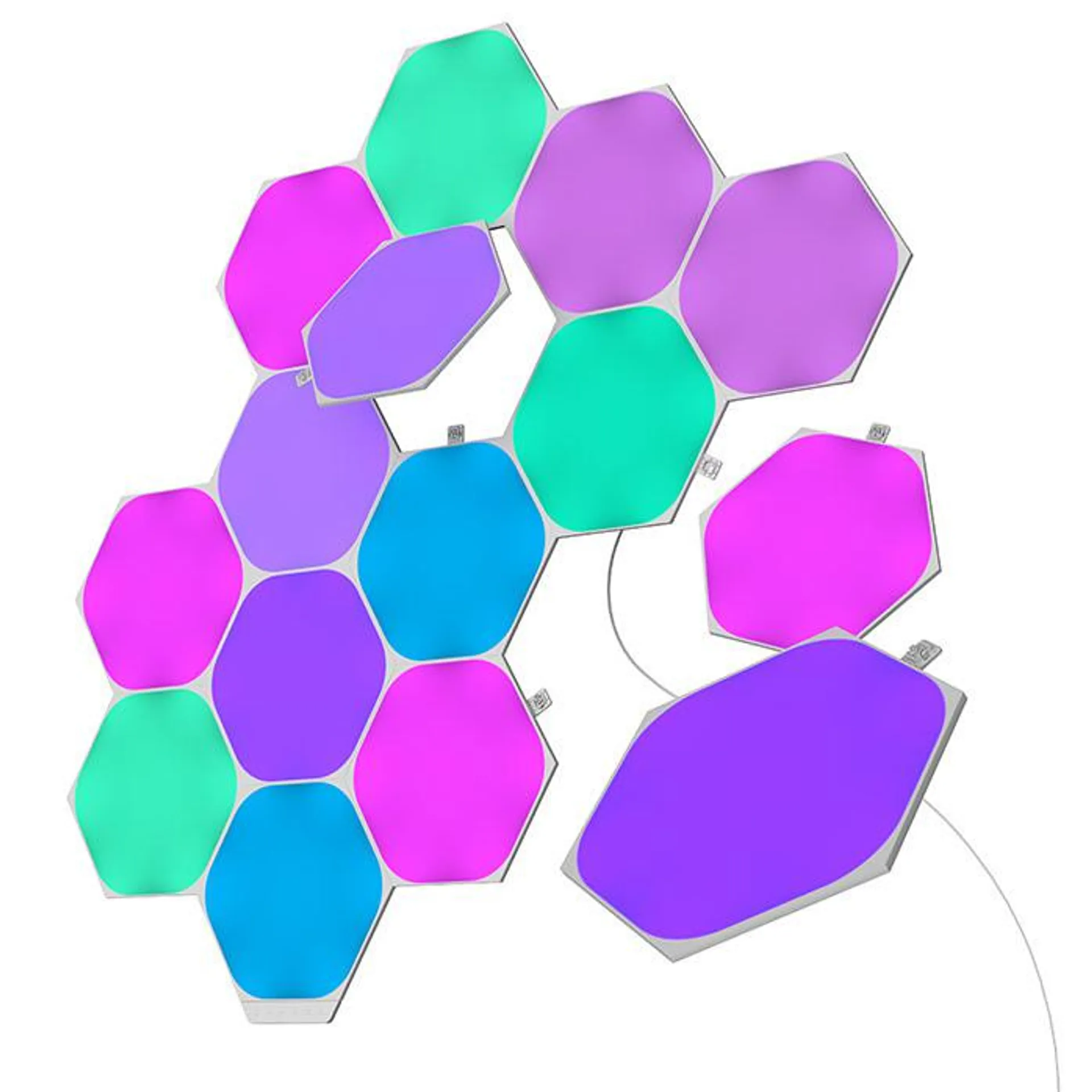 Nanoleaf Shapes Hexagons Starter Kit - 15 pièces