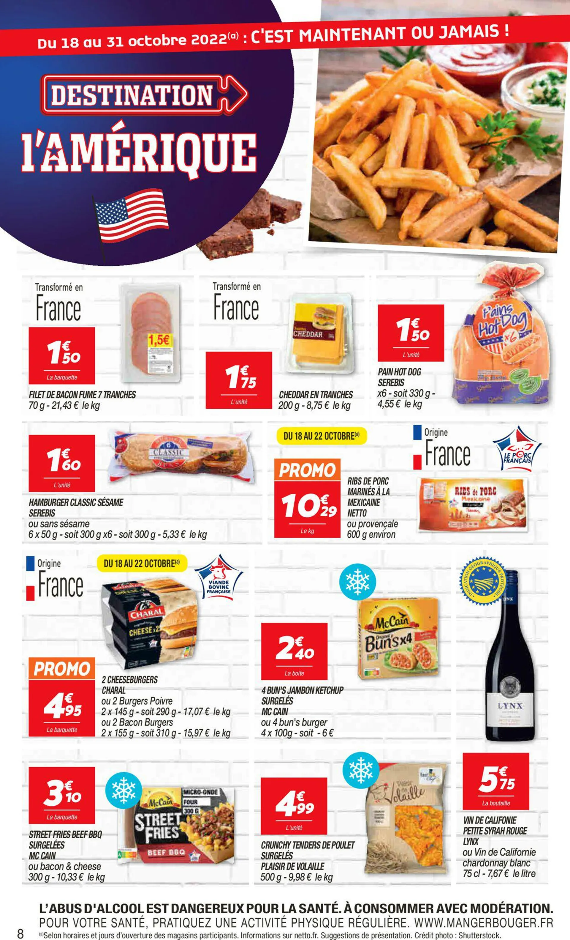 Netto Catalogue actuel du 18 octobre au 24 octobre 2023 - Catalogue page 8