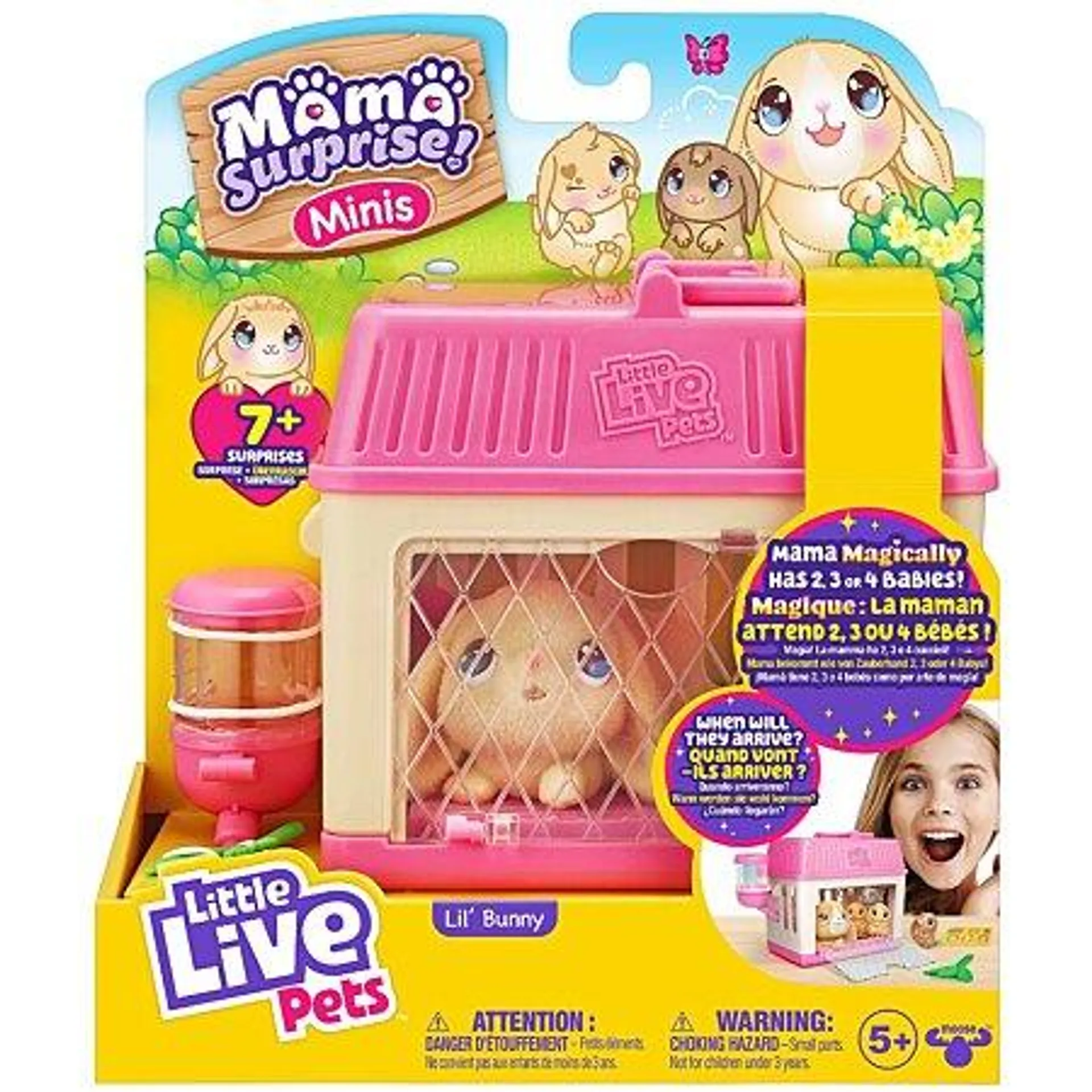 Mon Petit Lapin Mama Surprise - Little Live Pets