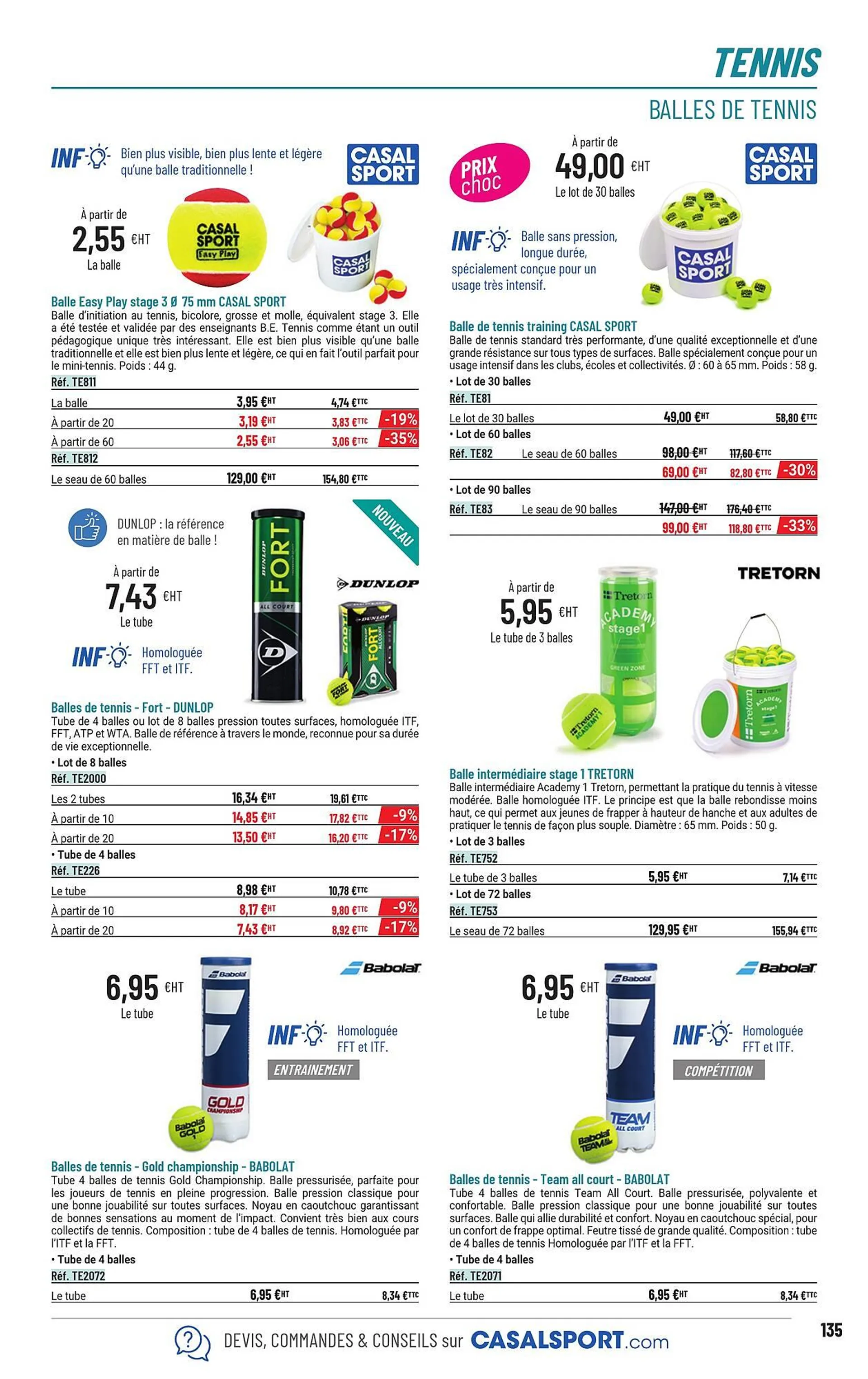 Catalogue Casal Sport du 1 février au 28 décembre 2024 - Catalogue page 89