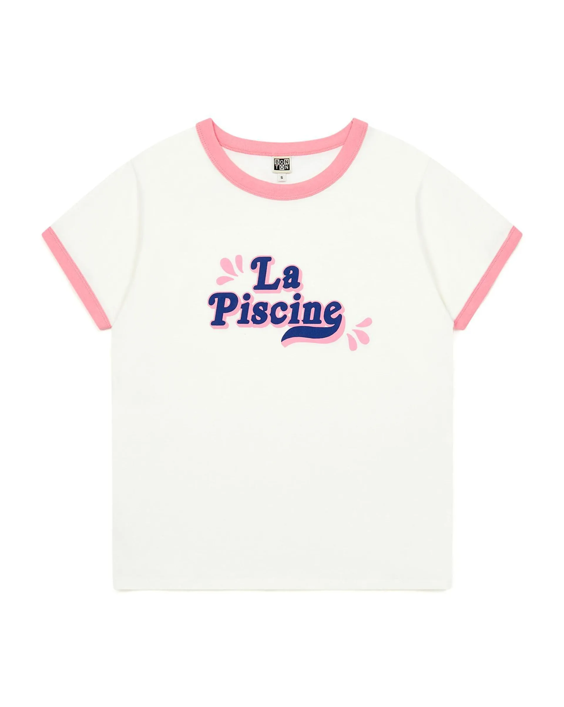 T-shirt femme La Piscine coton 100% bio