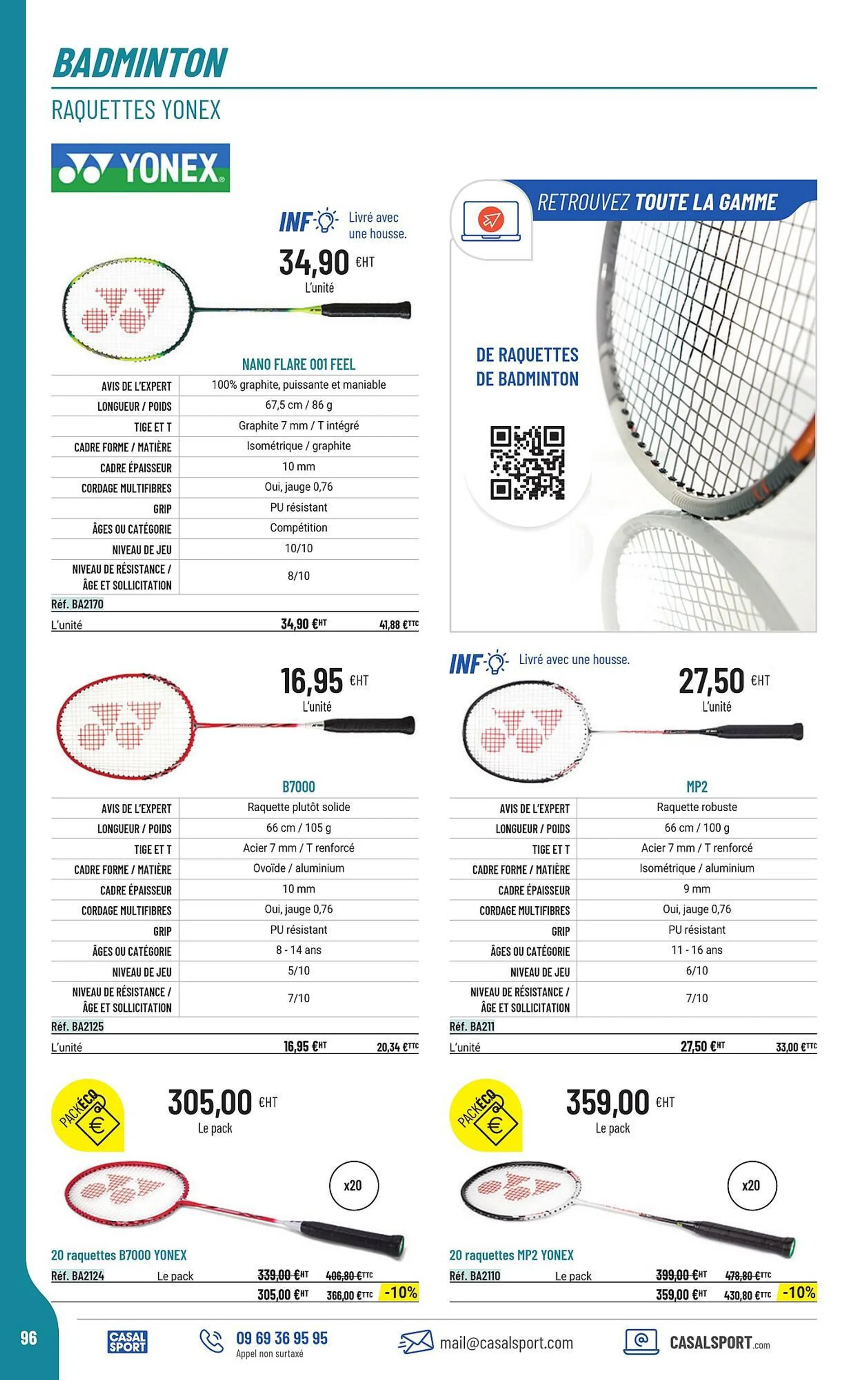 Catalogue Casal Sport du 1 février au 28 décembre 2024 - Catalogue page 56