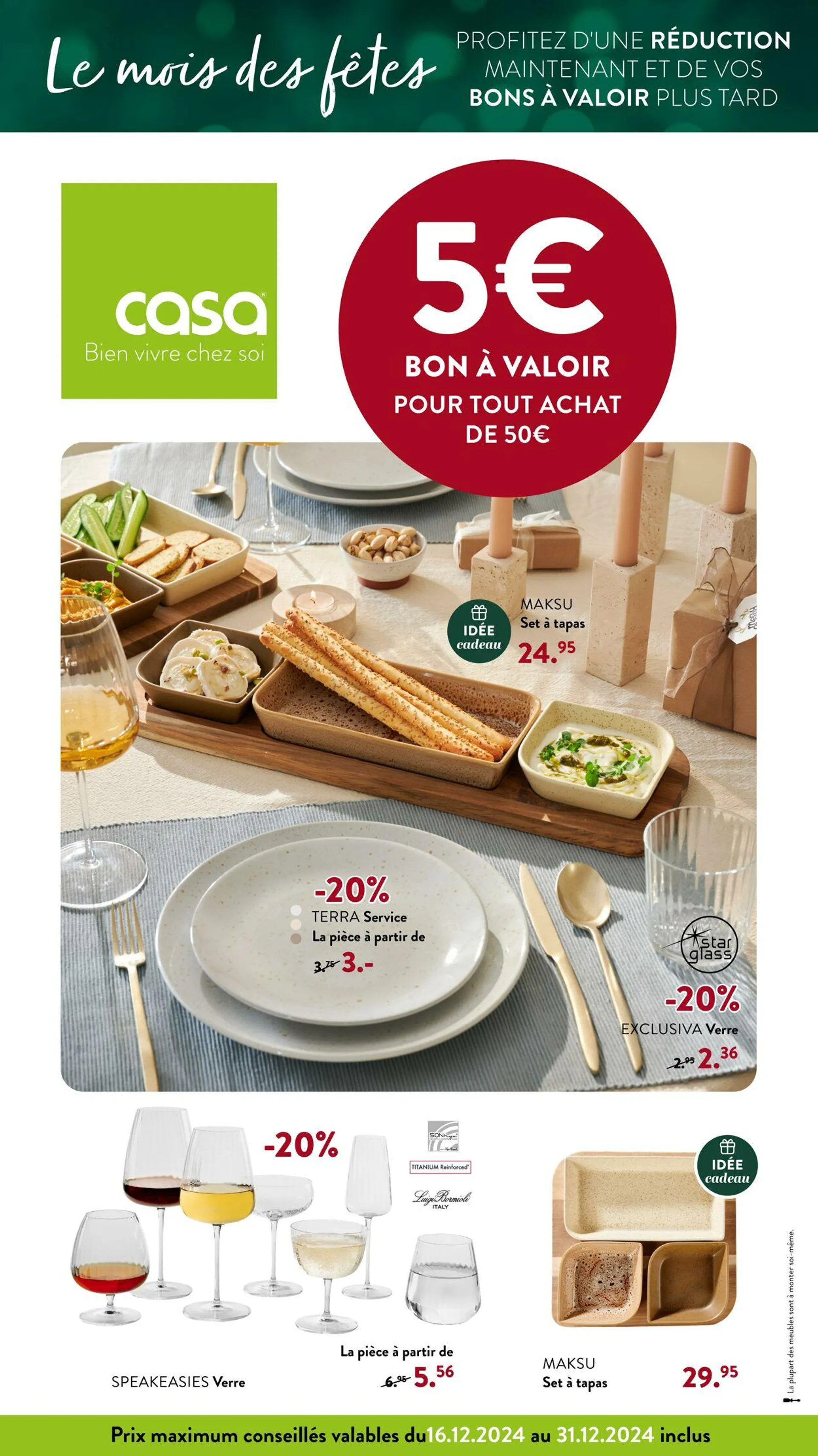 Casa Catalogue actuel du 2 avril au 16 avril 2025 - Catalogue page 1