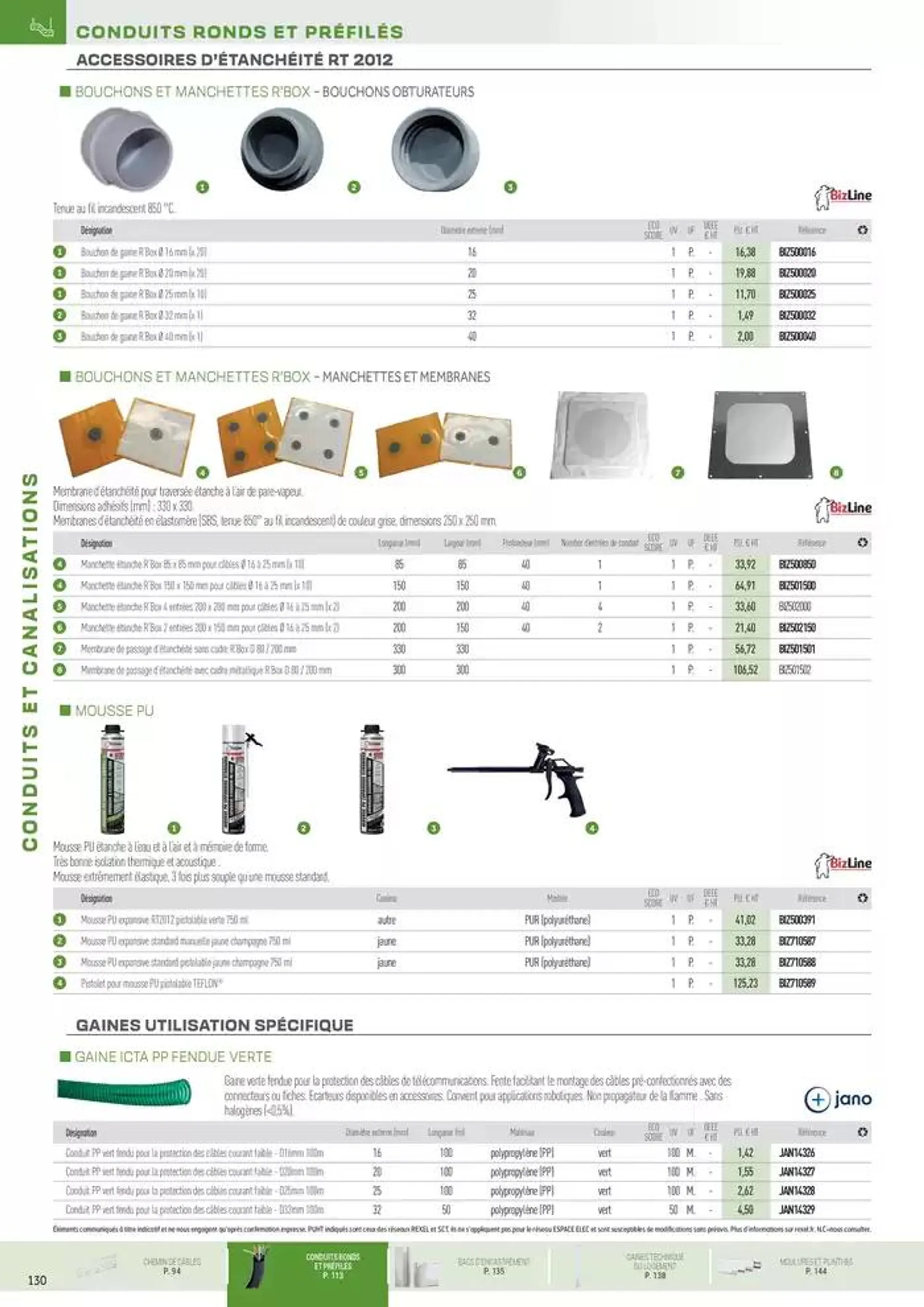 Conduits & Canalisations du 31 octobre au 31 décembre 2024 - Catalogue page 38