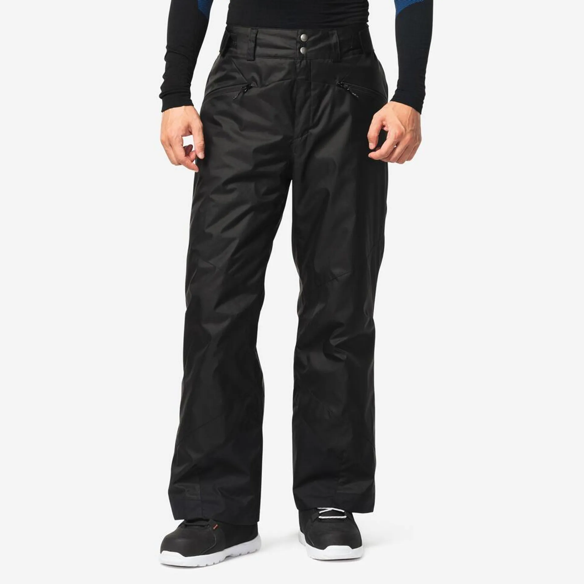 PANTALON DE SKI CHAUD HOMME 180 -NOIR