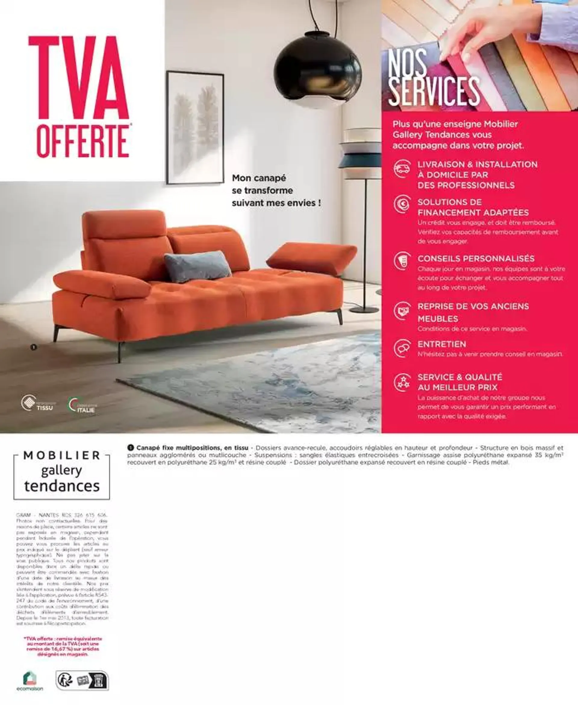 ANNIVERSAIRE TVA OFFERTE du 6 novembre au 31 décembre 2024 - Catalogue page 16