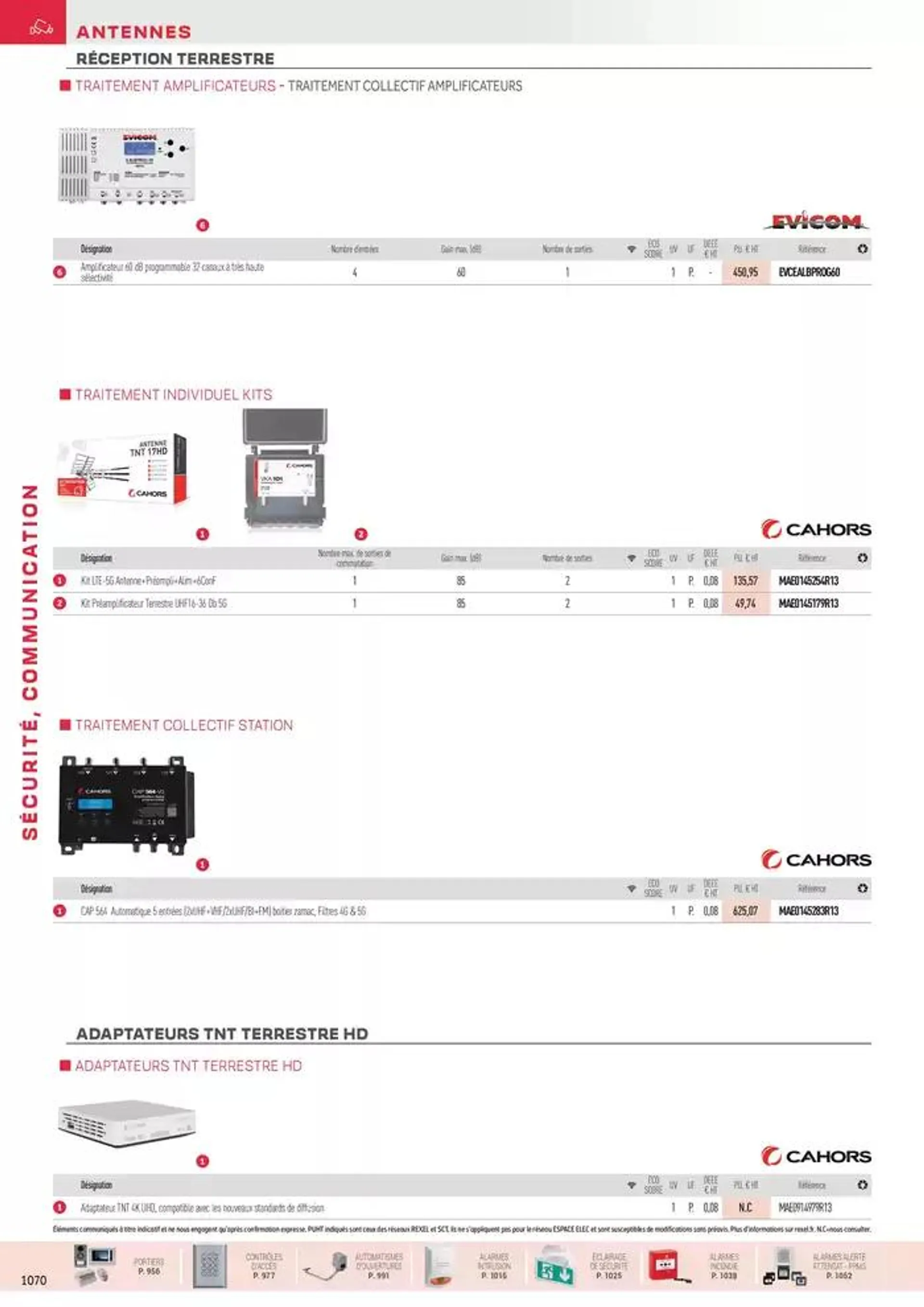 Sécurité, Communication du 31 octobre au 31 décembre 2024 - Catalogue page 116