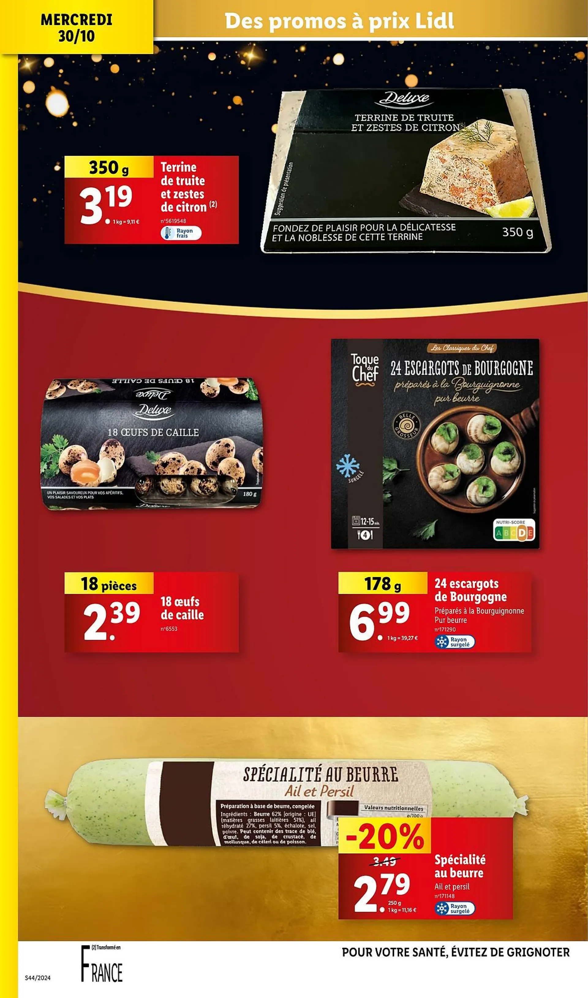 Catalogue Lidl du 30 octobre au 5 novembre 2024 - Catalogue page 20