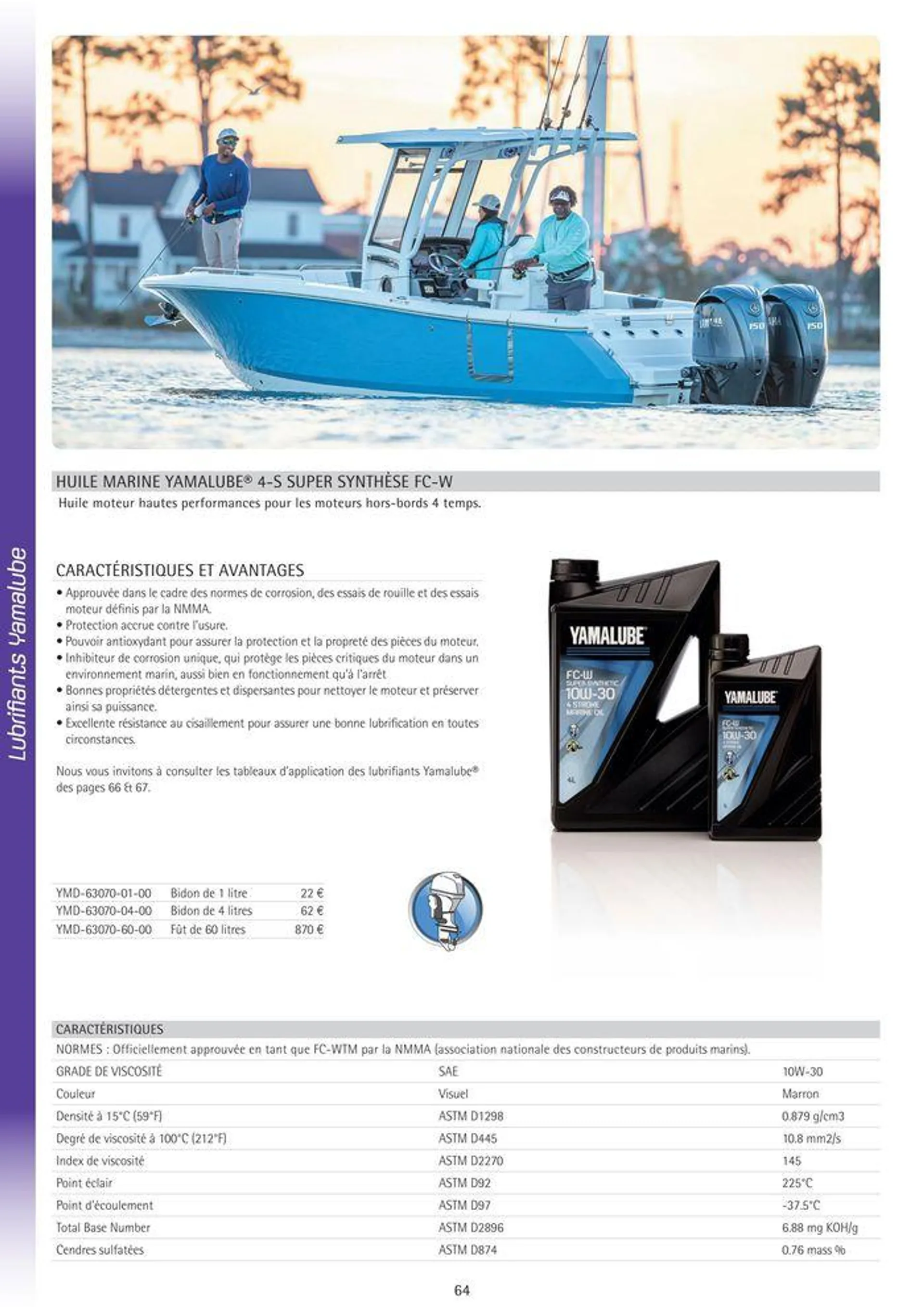 Catalogue Yamaha Marine - Accessoires Marine 2024 - 73