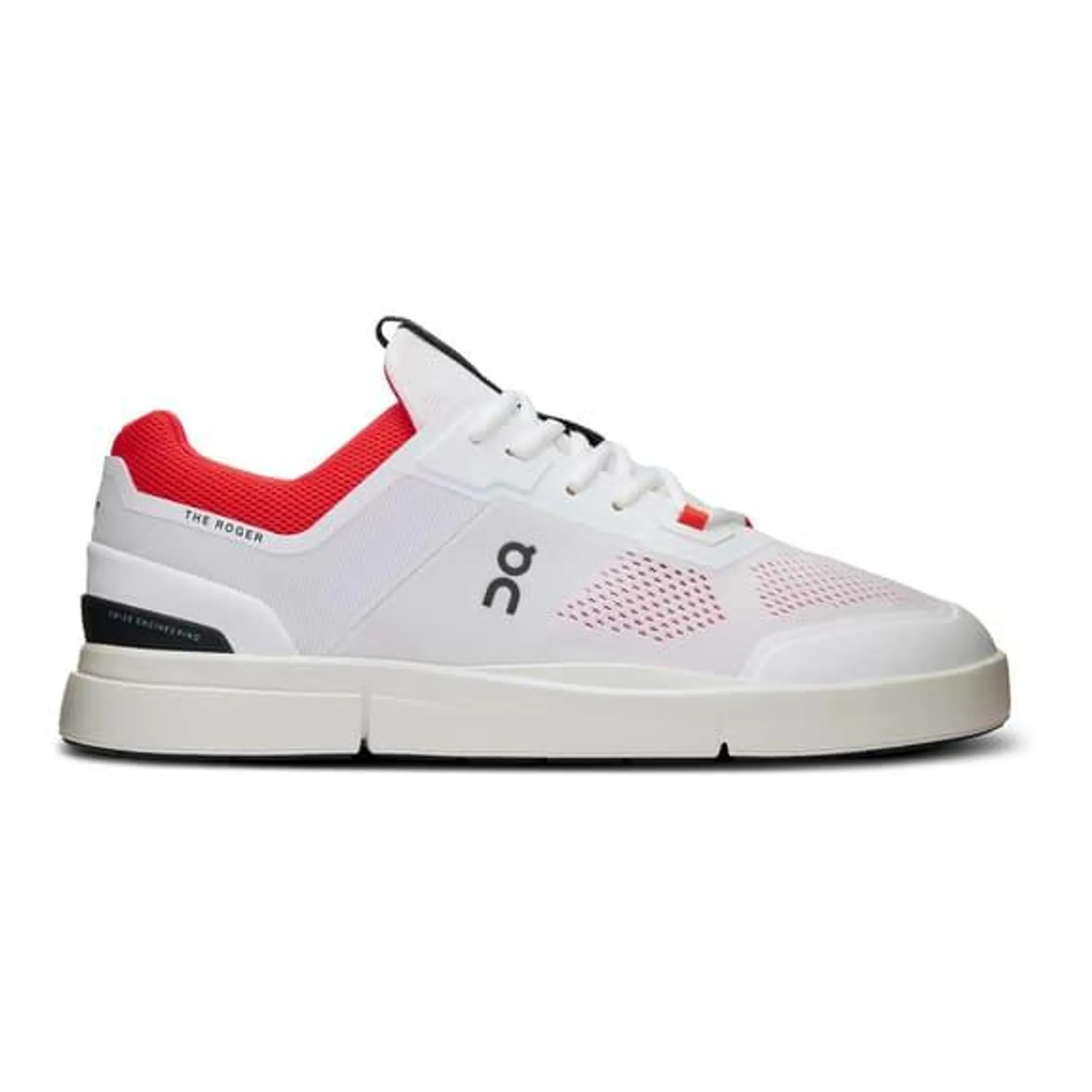 Chaussures On The Roger Spin blanc rouge