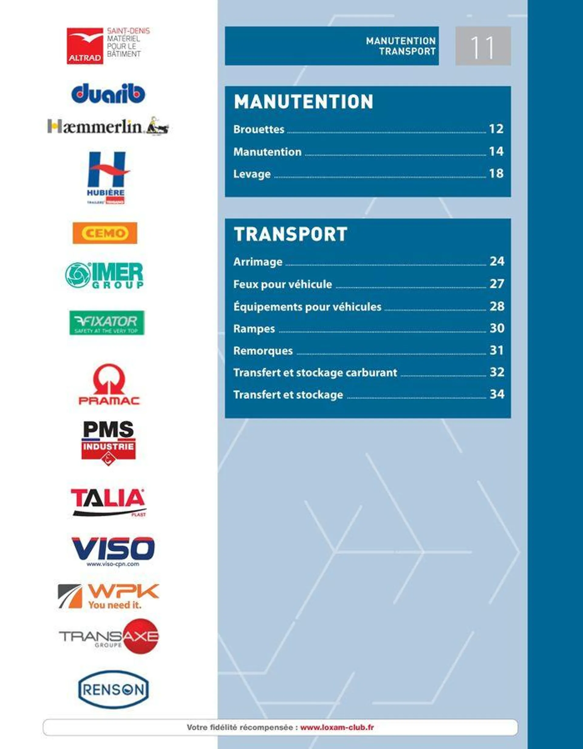 CONSOMMABLES, OUTILLAGES & MATÉRIELS VENTE - 13