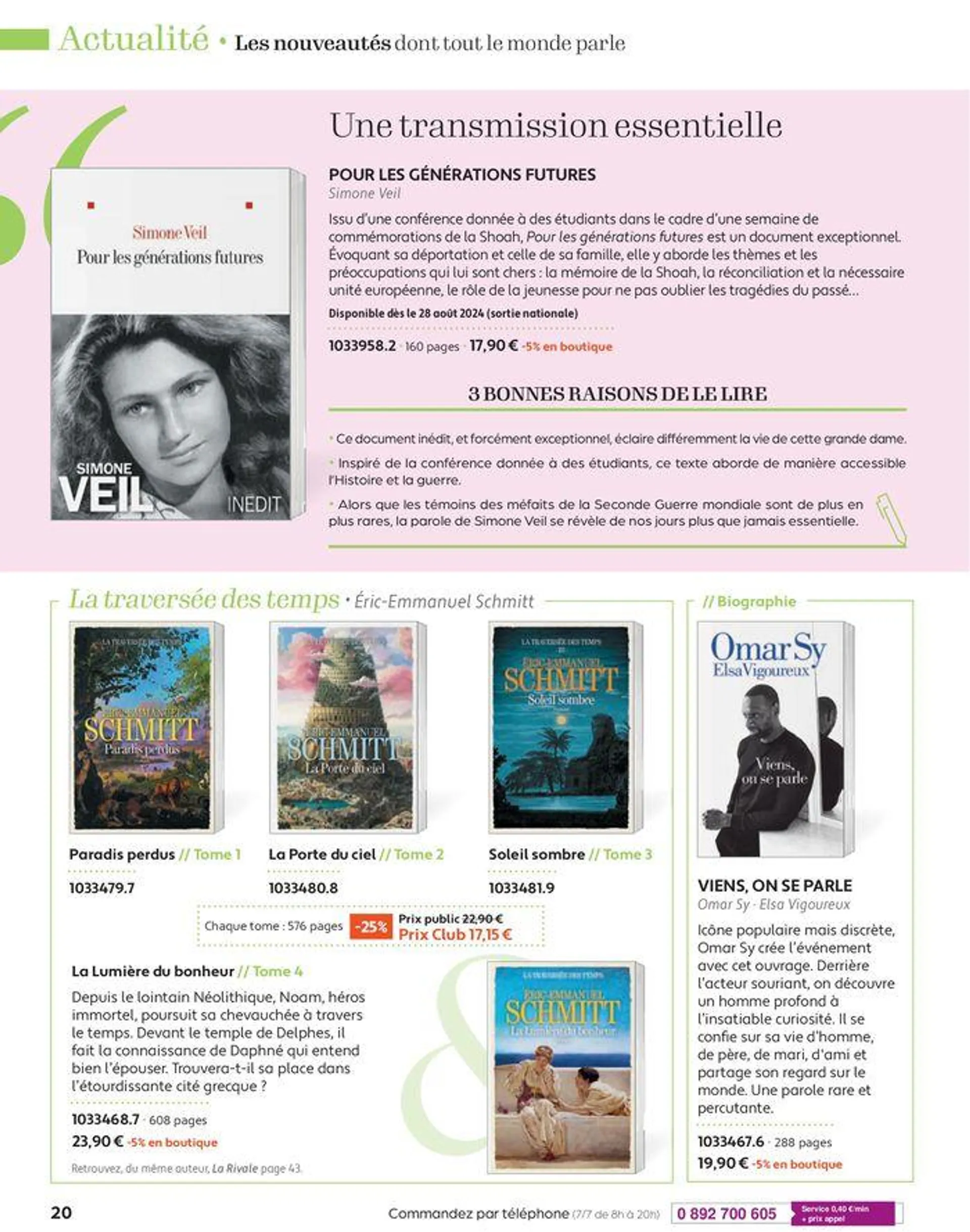 Septembre - Octobre 2024 du 2 septembre au 31 octobre 2024 - Catalogue page 20