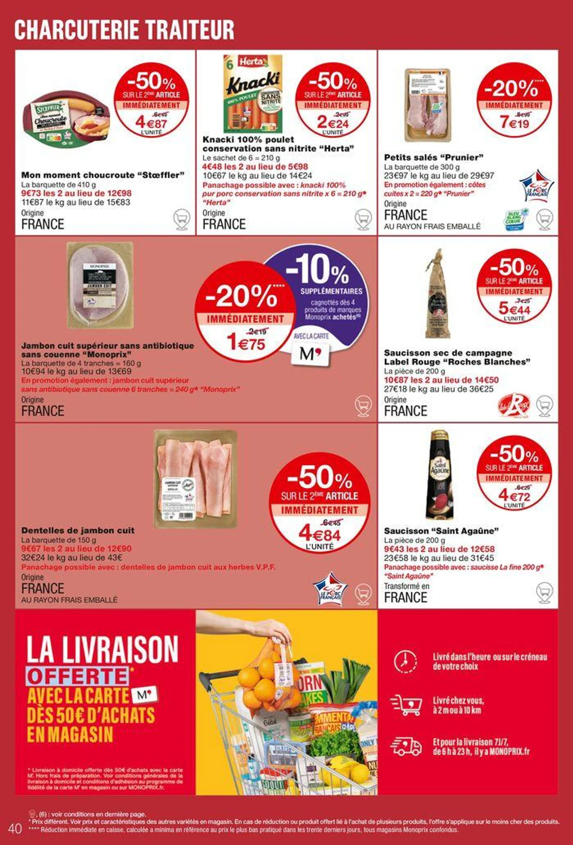 Végétal rime aussi avec régal veggie paty du 25 septembre au 6 octobre 2024 - Catalogue page 40