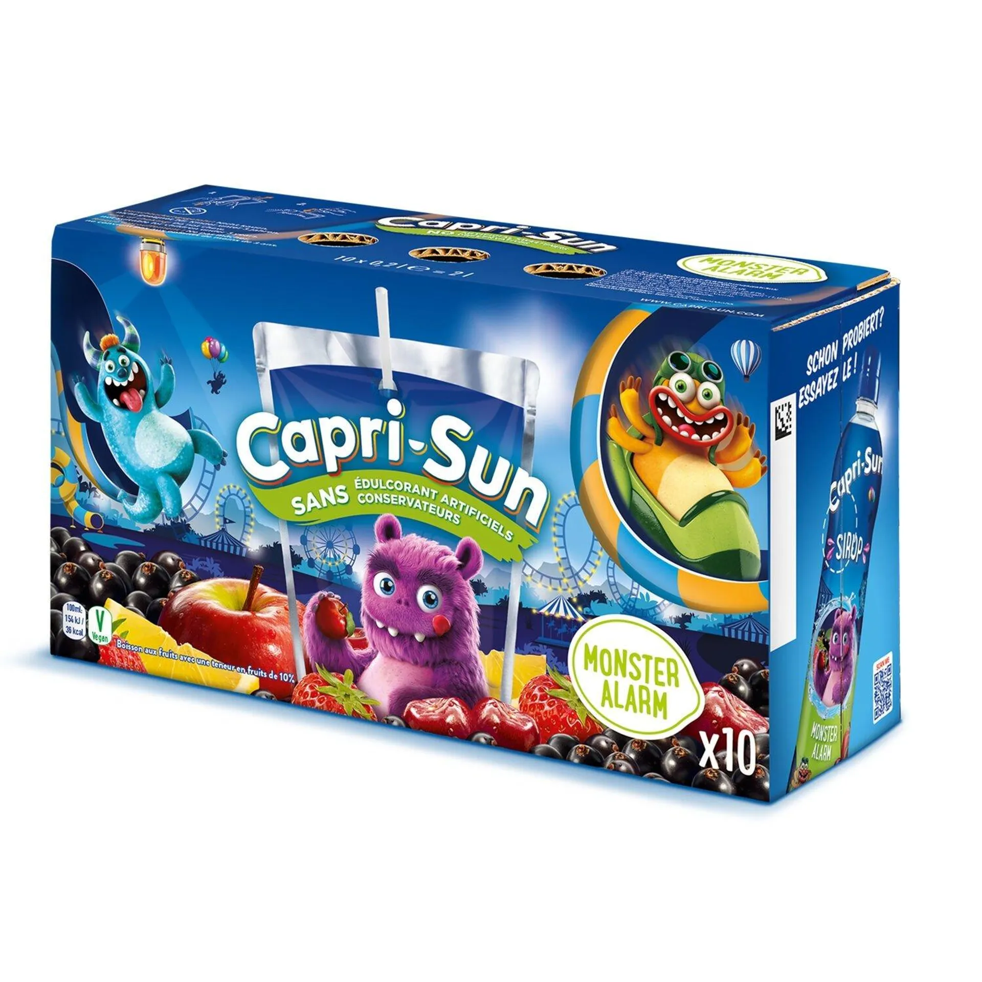 Boisson aux fruits Monster Alarm CAPRI-SUN