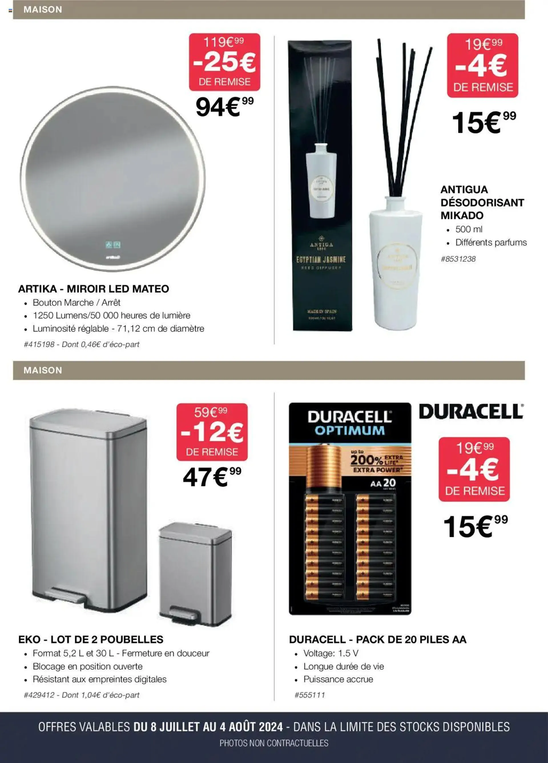 Costco catalogue du 8 juillet au 4 août 2024 - Catalogue page 8