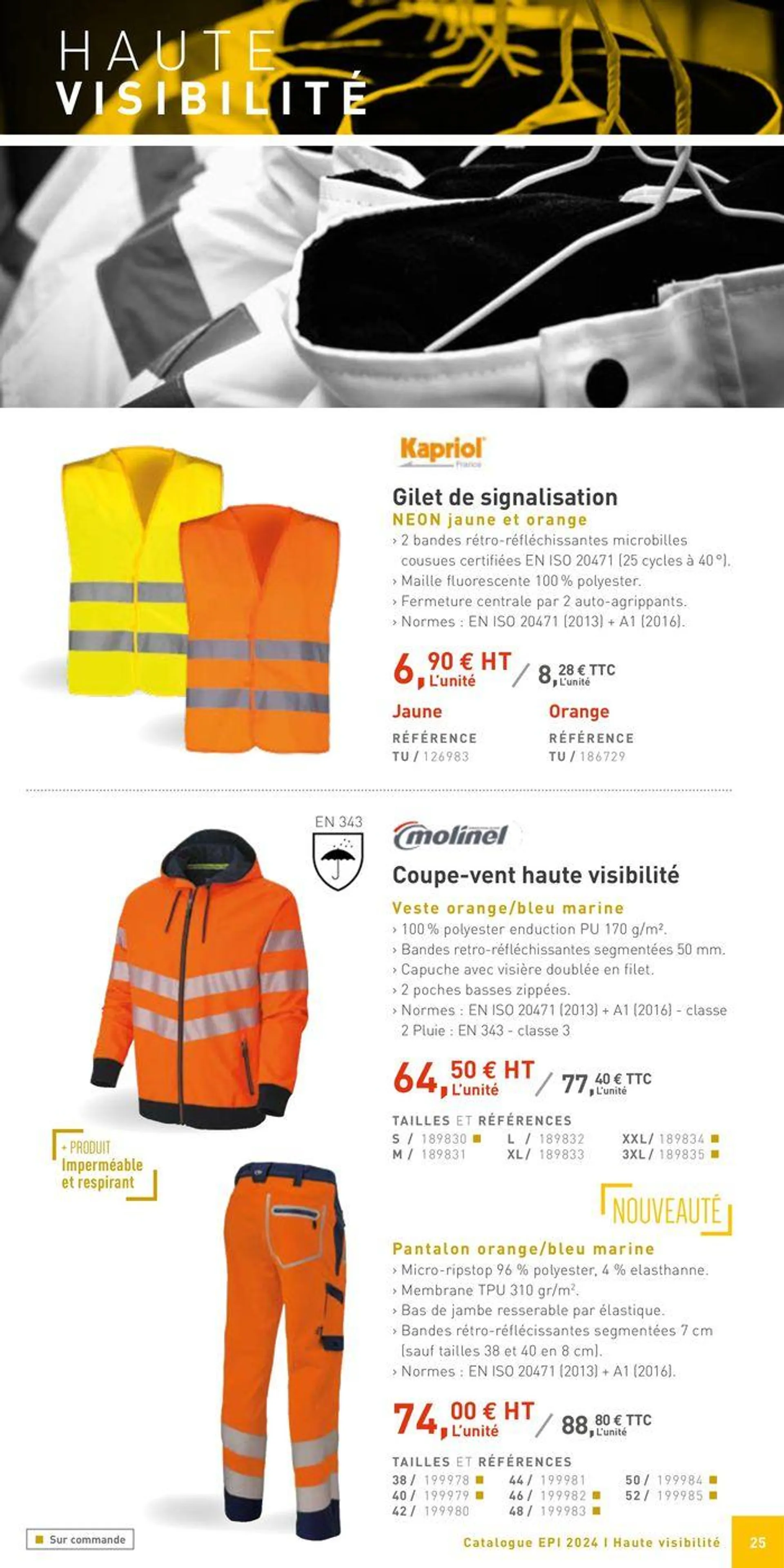 Epi Protection Chantier du 30 mai au 31 décembre 2024 - Catalogue page 27