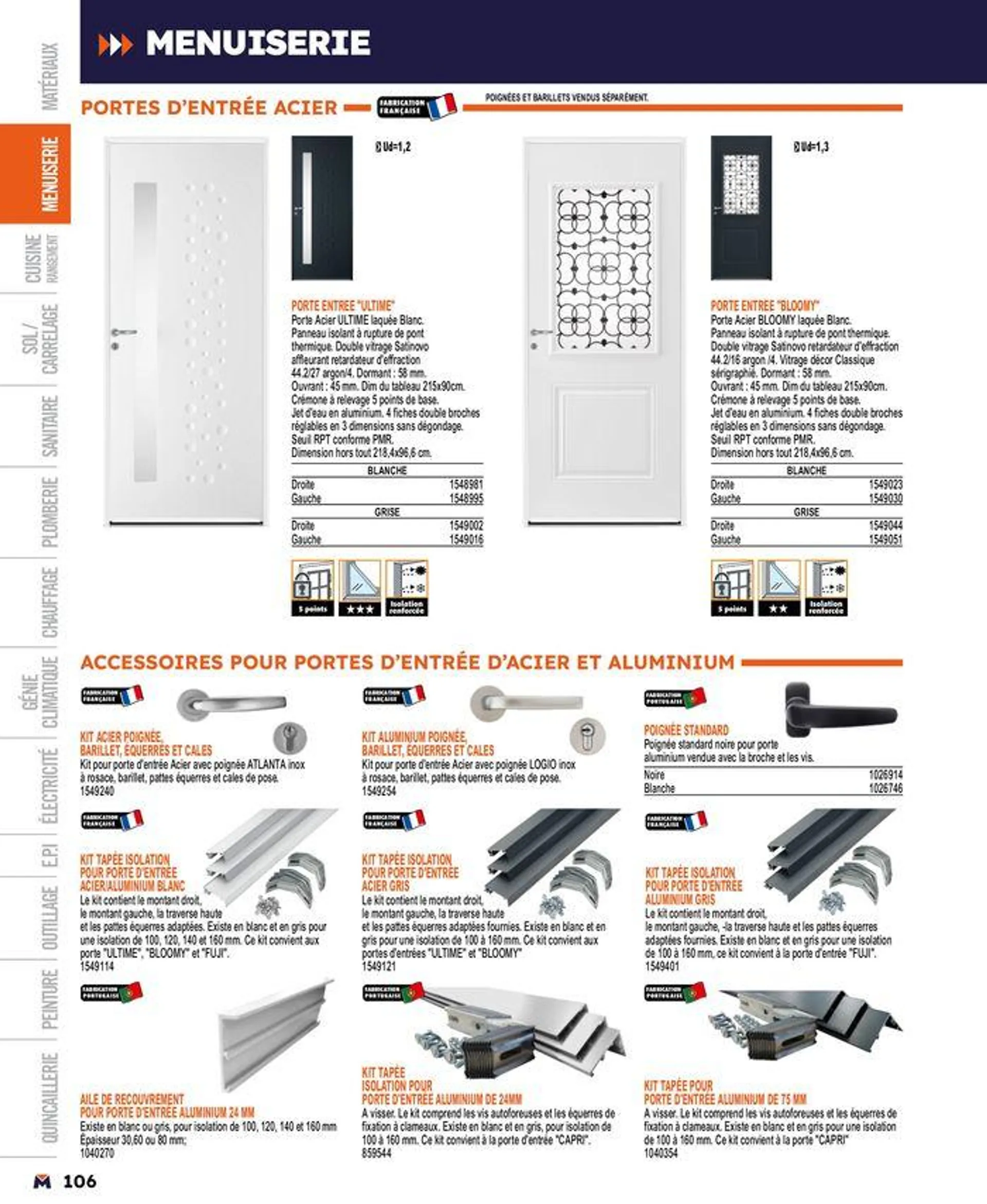 Guide produits 2024 du 15 mars au 31 décembre 2024 - Catalogue page 106