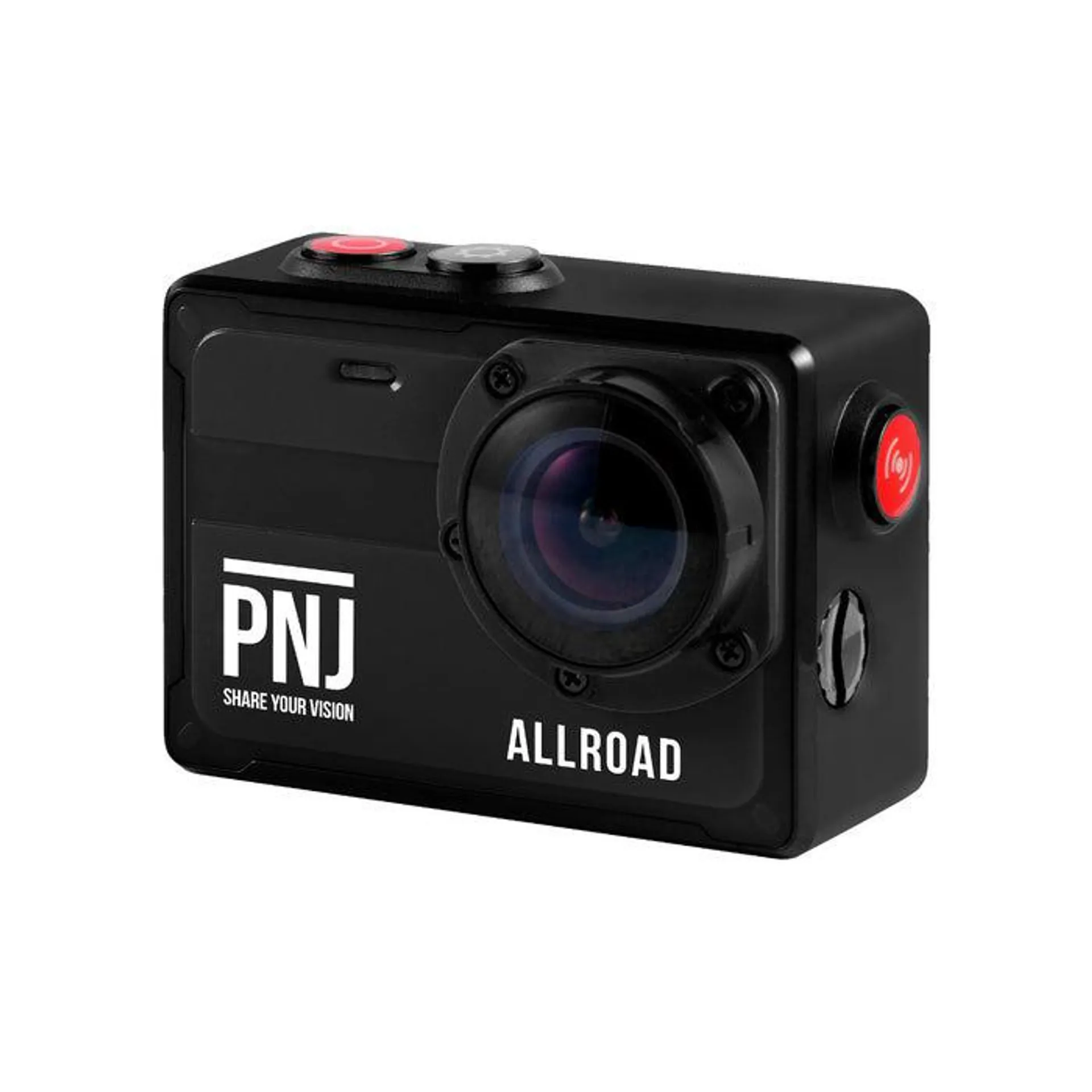 CAMERA PNJ ACTION CAM ALLROAD NOIR Neuf ou reconditionné