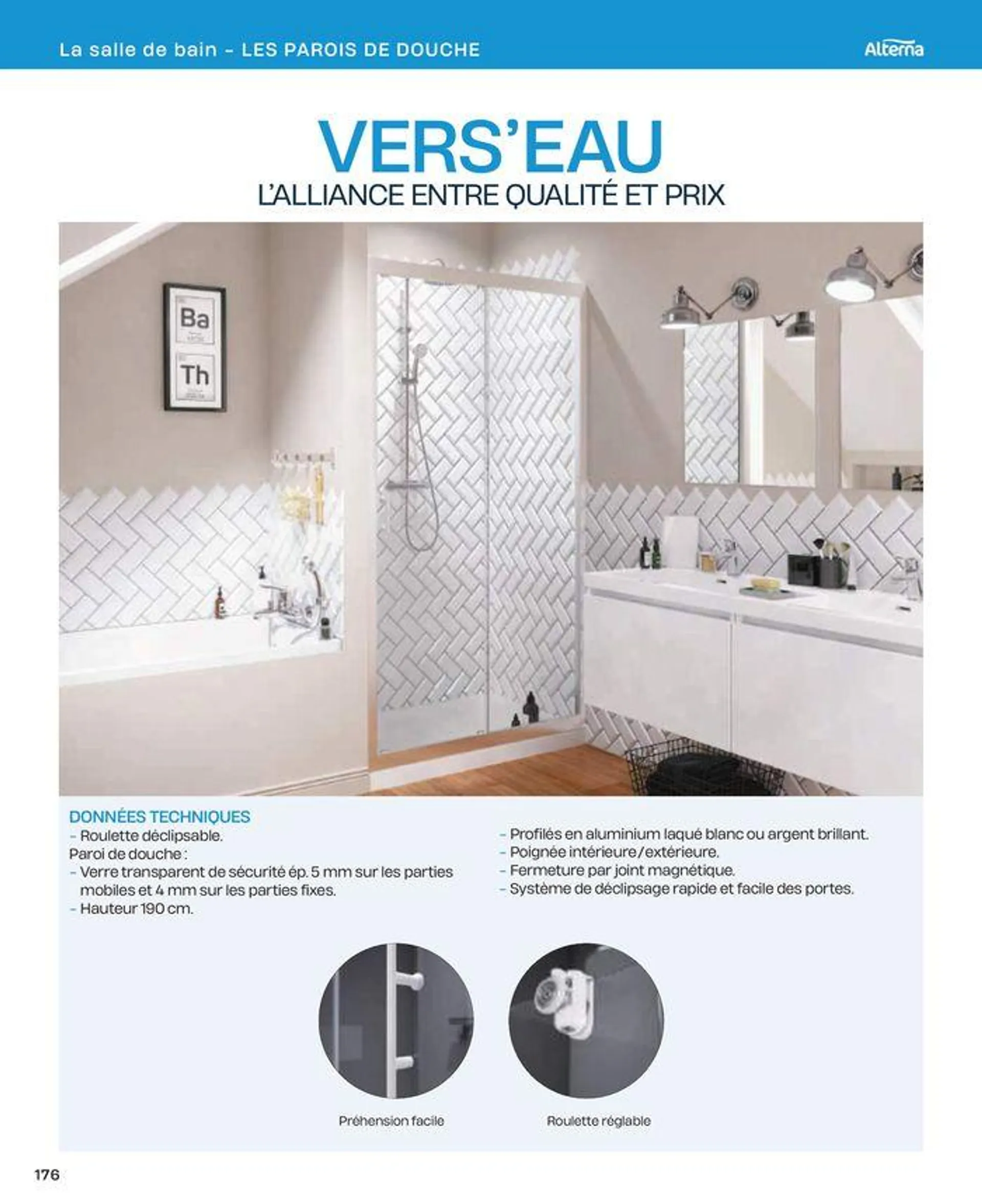 La salle de bain en toute sérénité du 2 juillet au 31 décembre 2024 - Catalogue page 176