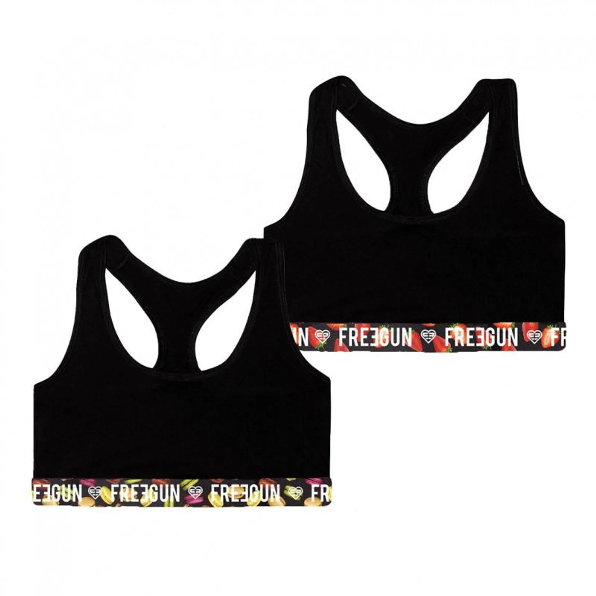 Lot de 2 Brassières Freegun fille Best Of Anniversary Fruts