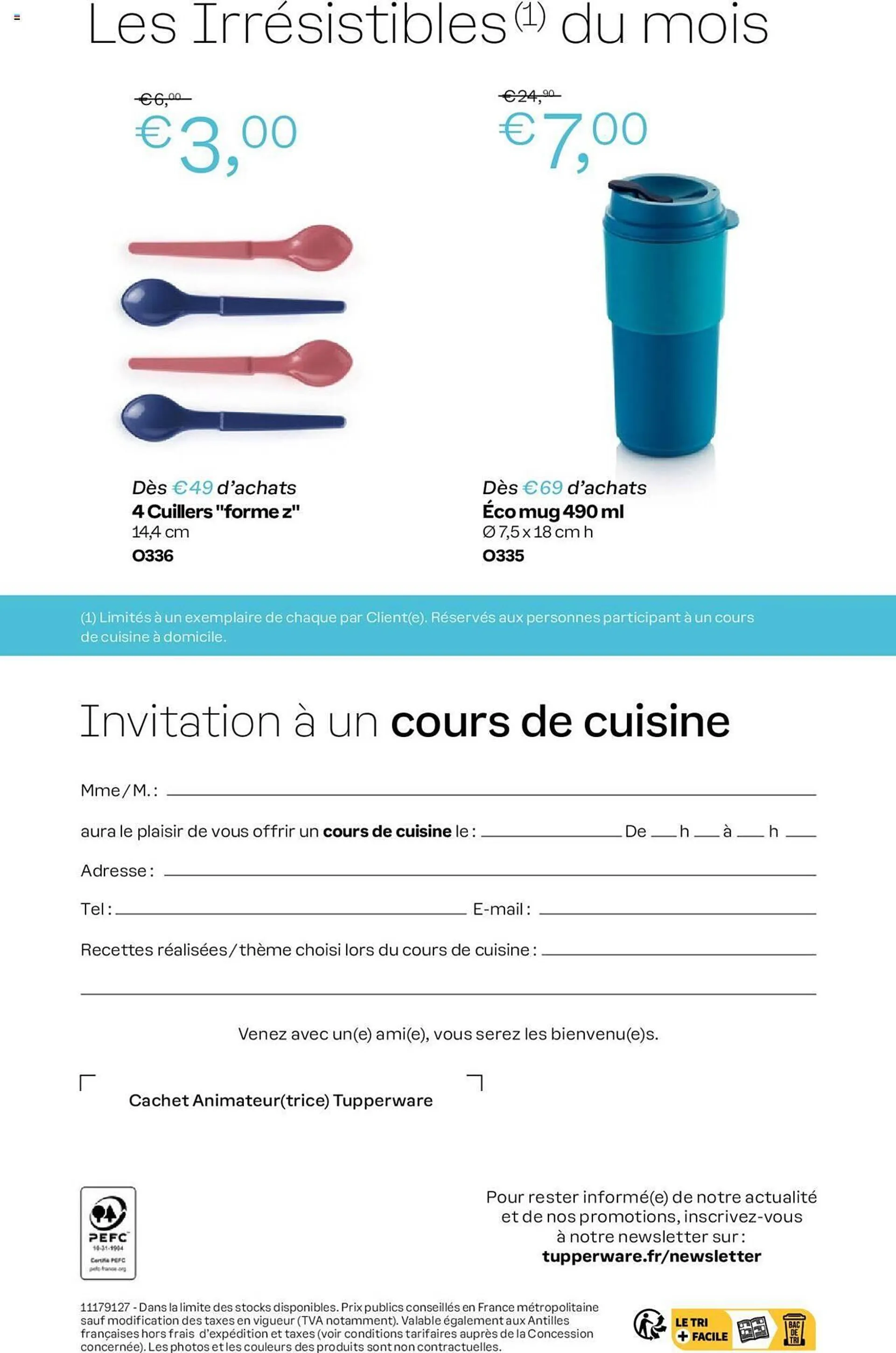 Catalogue Tupperware du 30 septembre au 3 novembre 2024 - Catalogue page 12