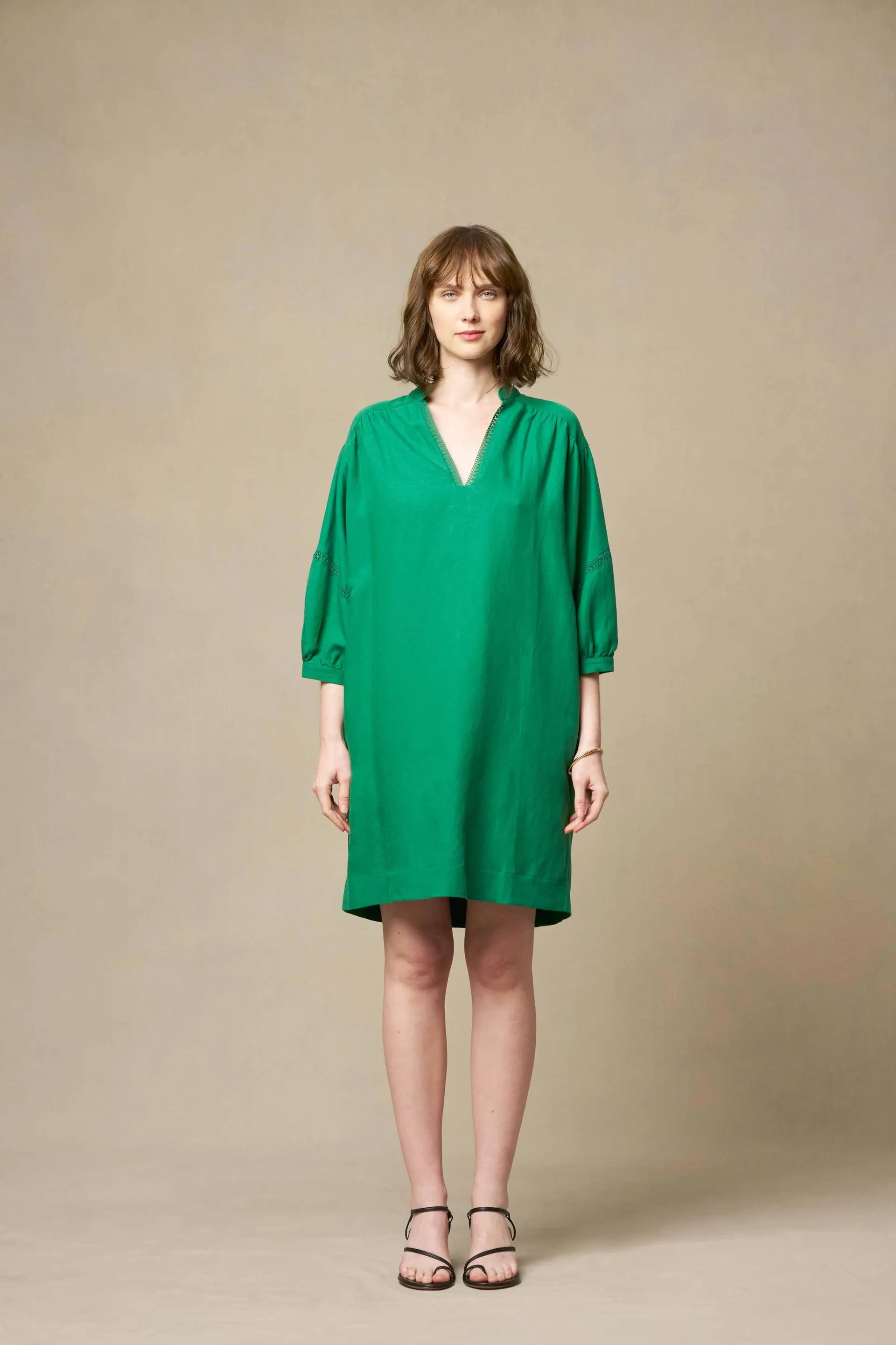 RENEA DRESS - PALM