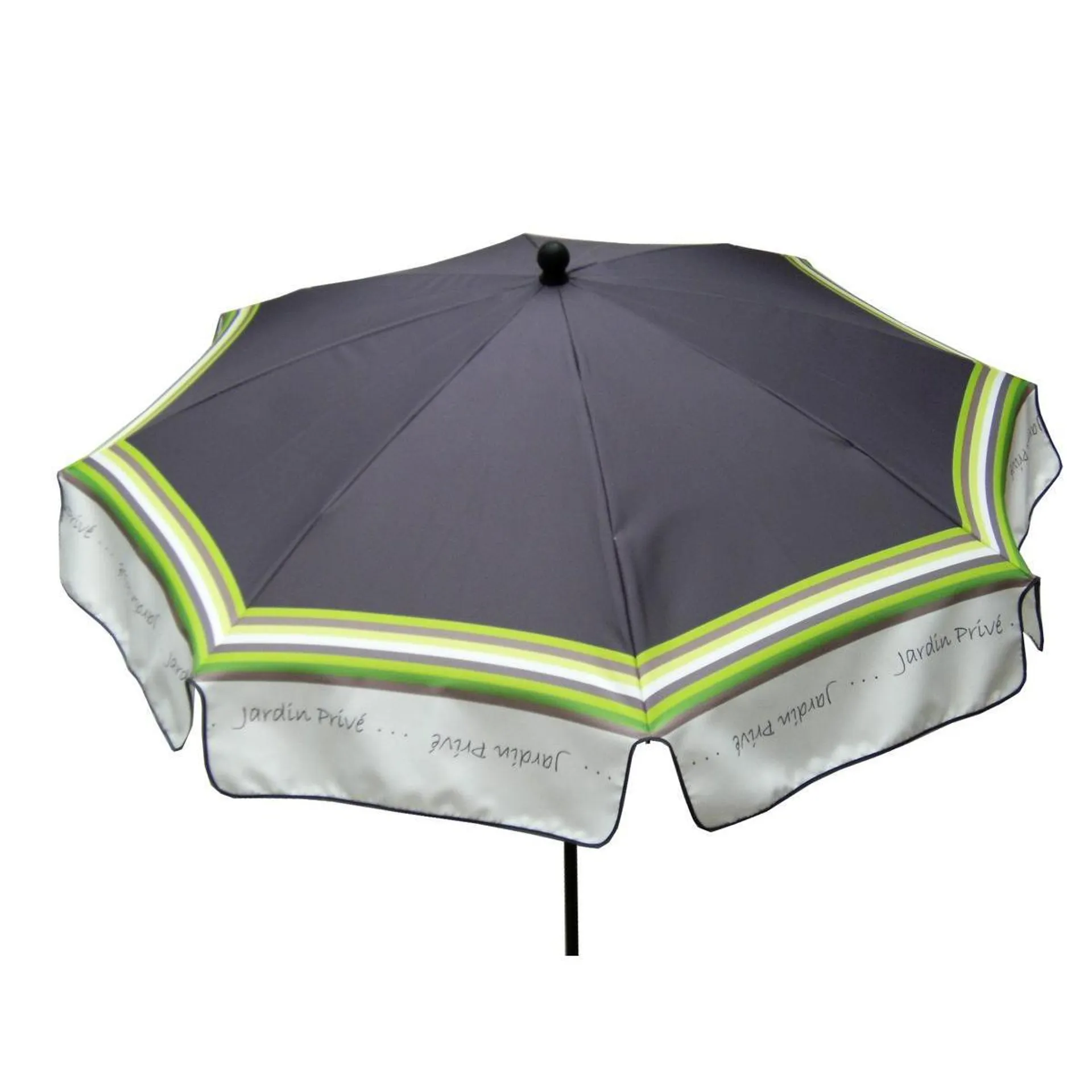 Parasol inclinable - Acier et 100 % coton - Ø 2 x H 2 m - Vert