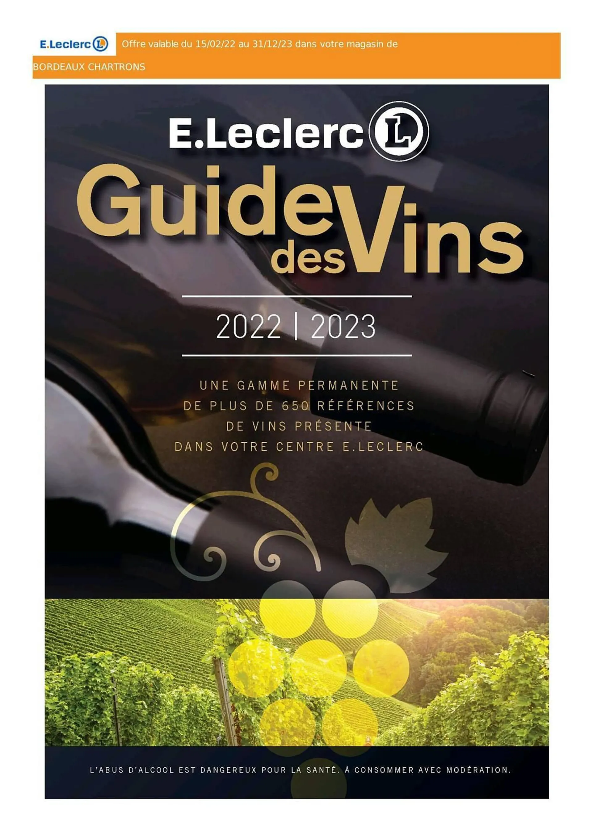 Catalogue E.Leclerc - Guide des Vins - 1