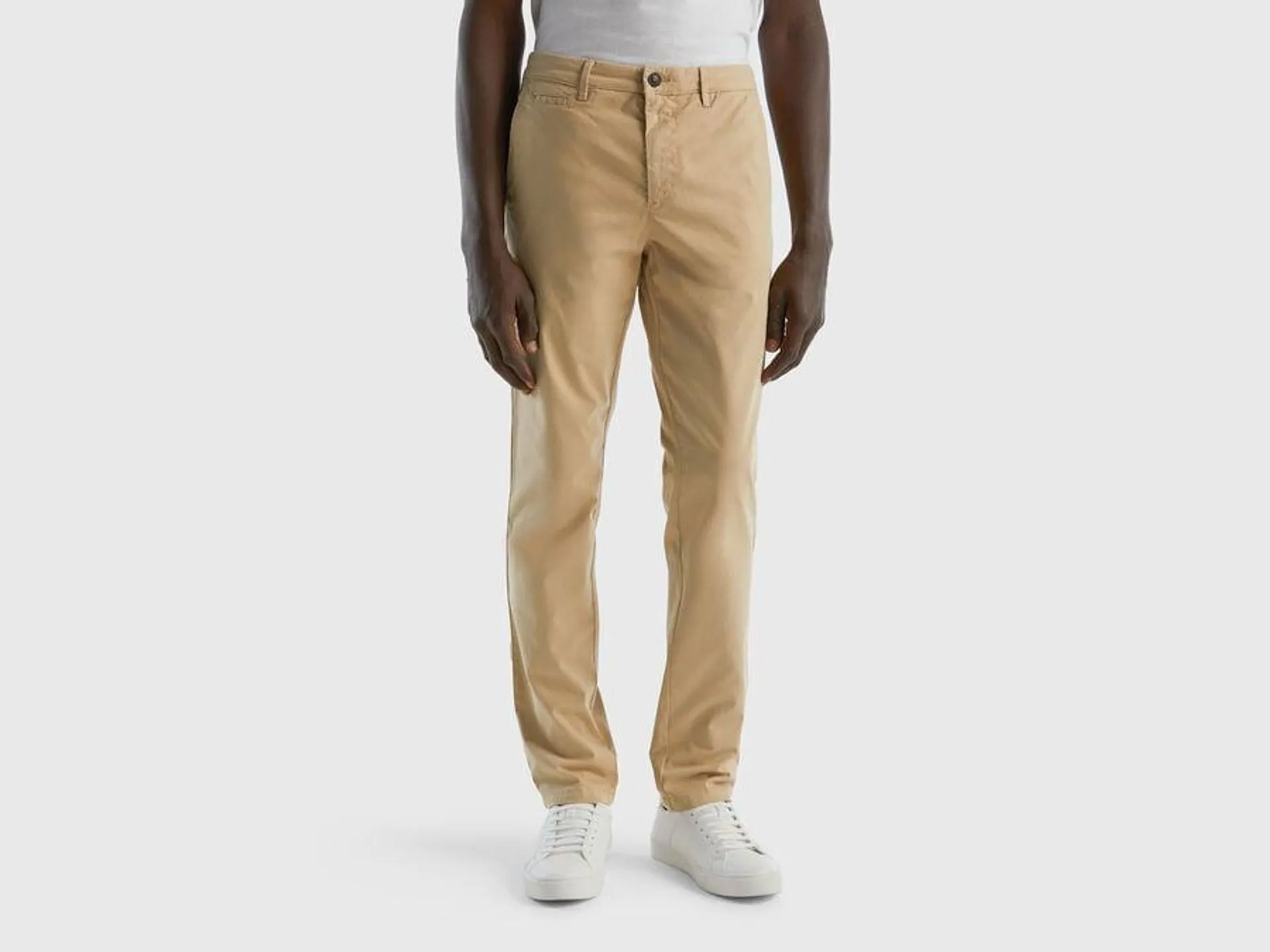 Chino beige coupe slim