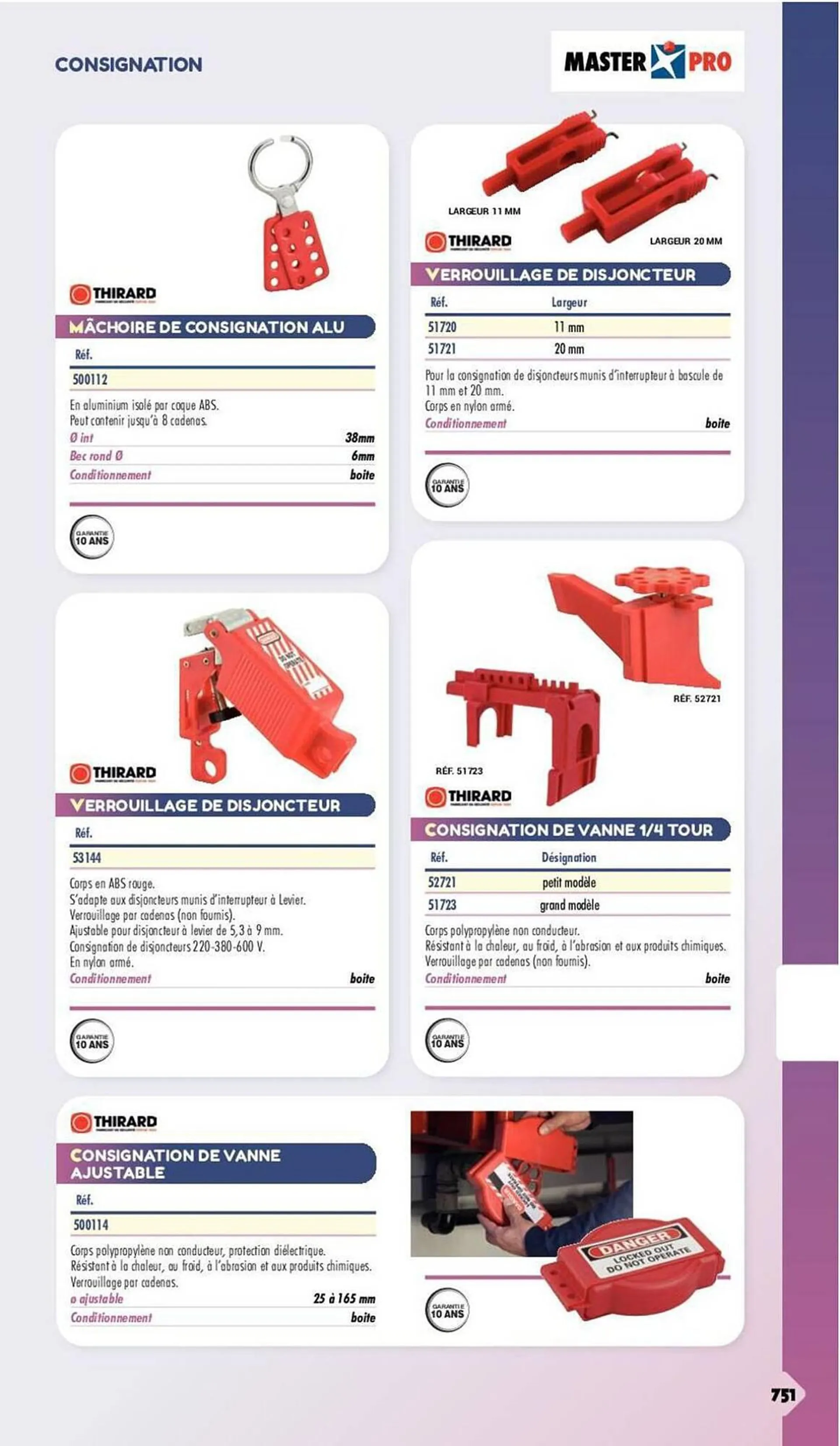 Catalogue Master Pro du 3 janvier au 31 décembre 2024 - Catalogue page 725