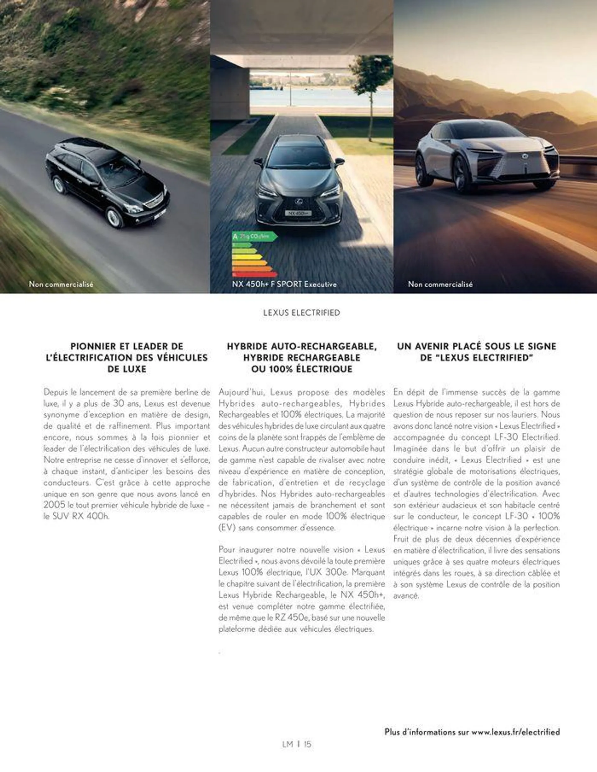 Lexus NOUVEAU LM  du 24 juin au 28 février 2025 - Catalogue page 15