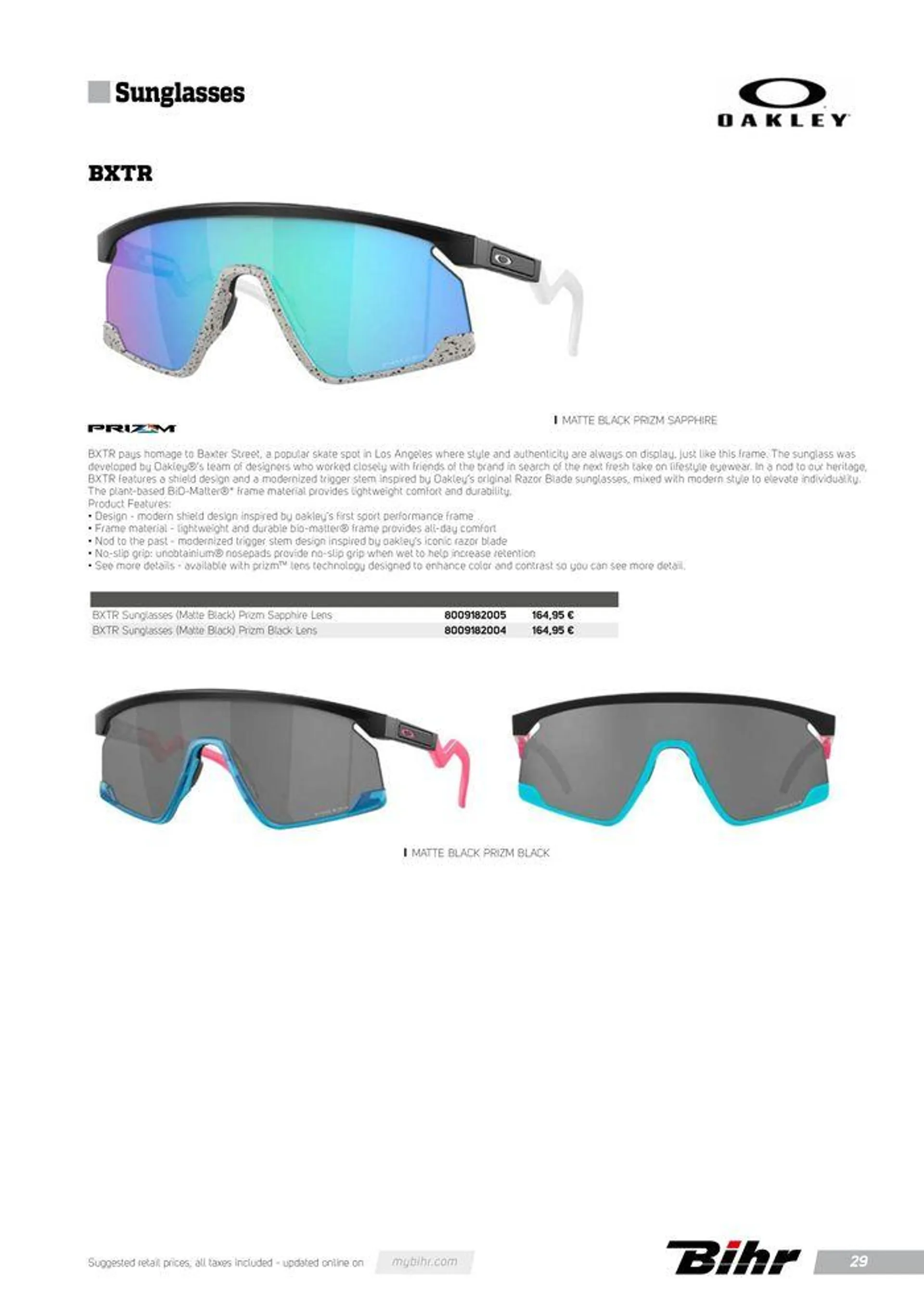 Lunettes de soleil OAKLEY Automne 2024 - 29