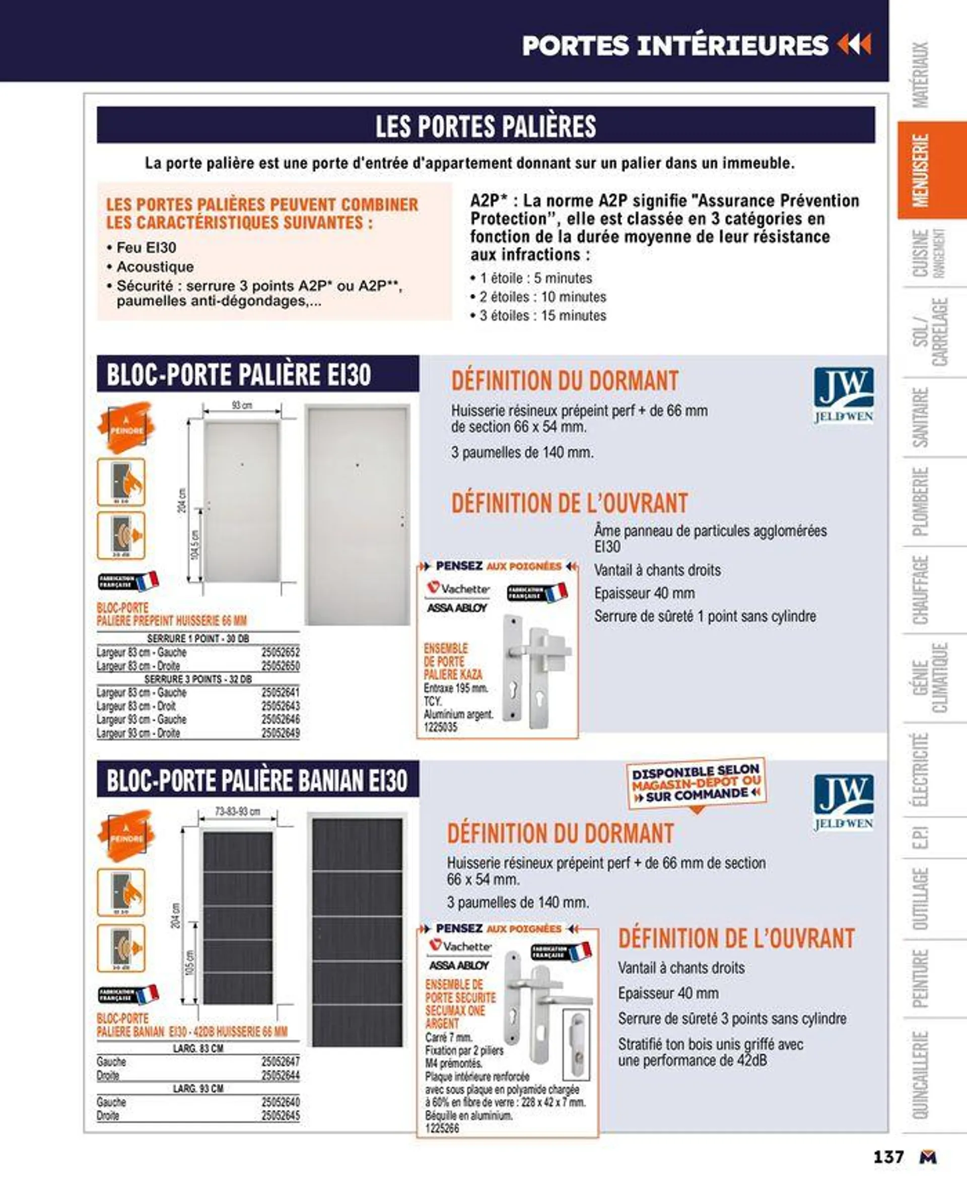 Guide produits 2024 du 15 mars au 31 décembre 2024 - Catalogue page 137