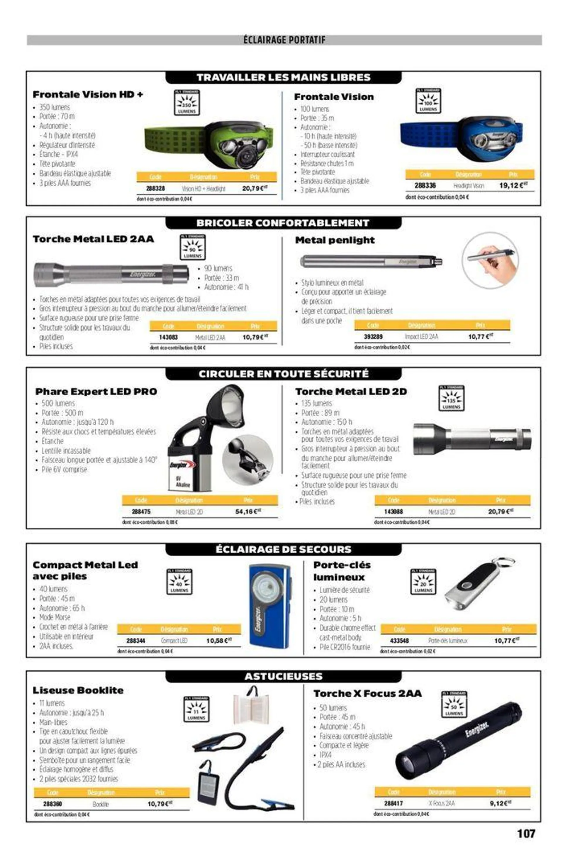 Services généraux 2024 du 11 mars au 31 décembre 2024 - Catalogue page 8