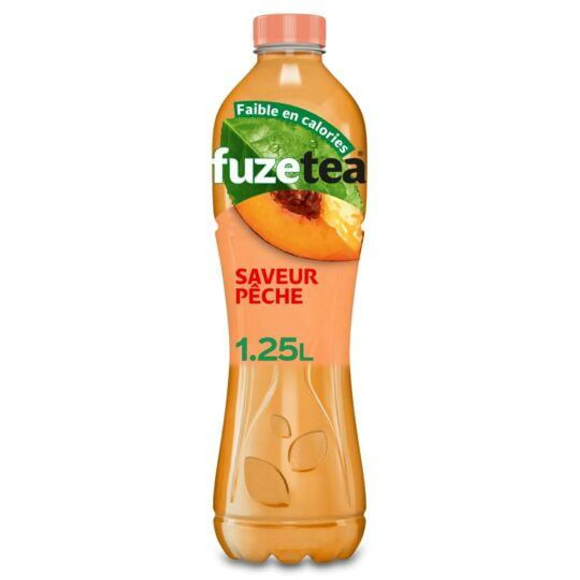 Boisson au thé glacé saveur pêche intense FUZE TEA