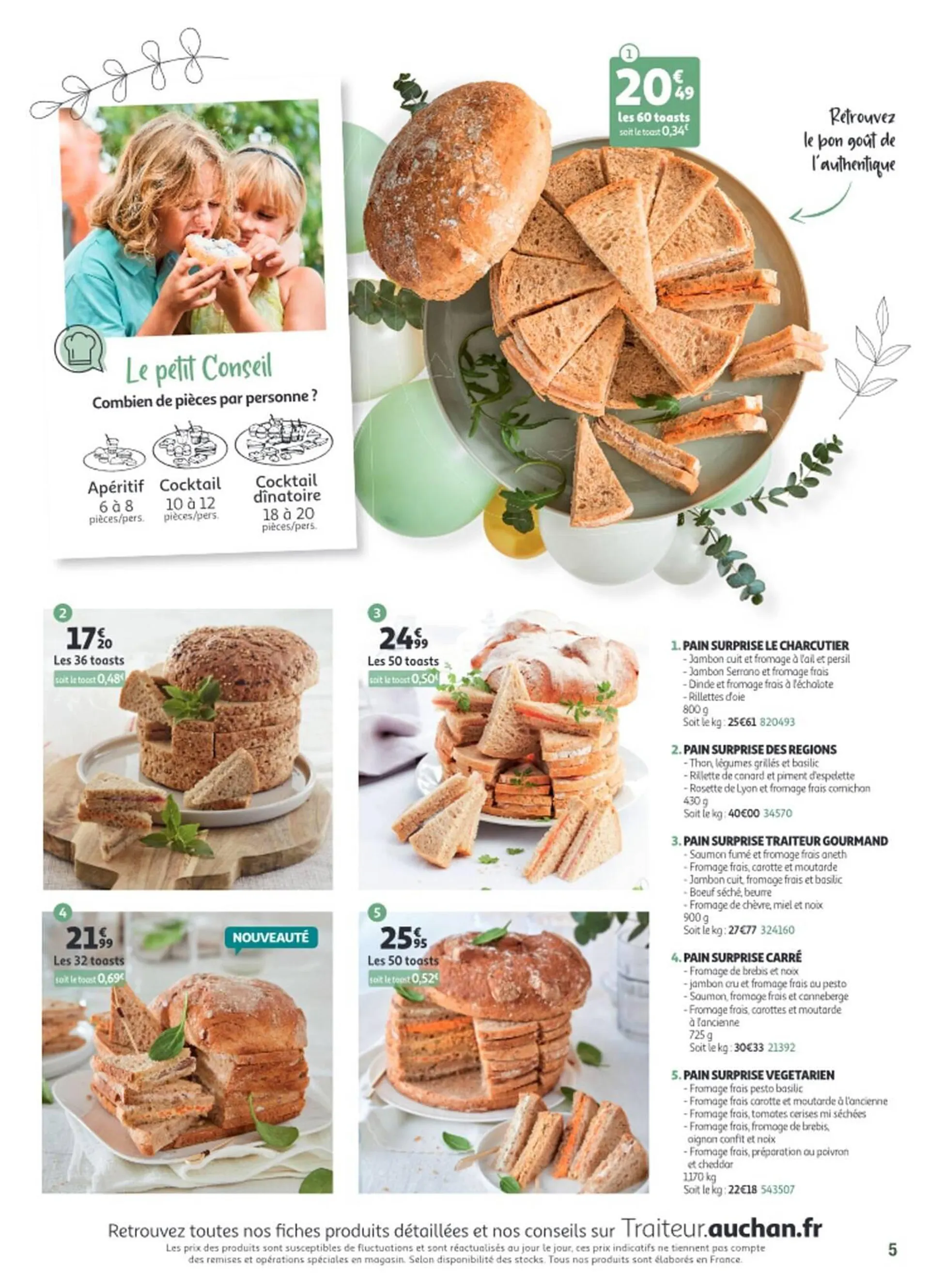 Catalogue Auchan du 1 avril au 1 novembre 2024 - Catalogue page 5