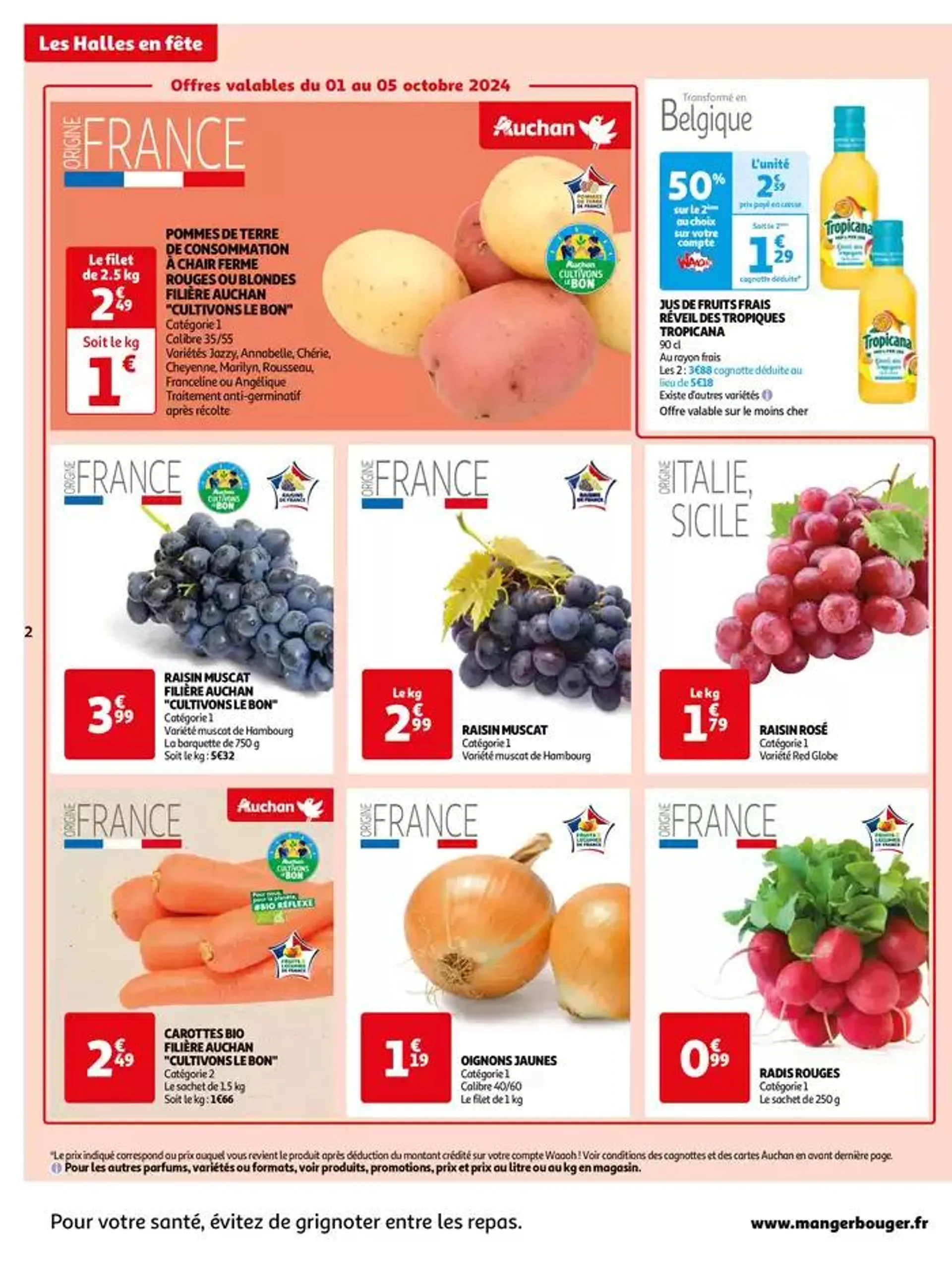 Cette semaine, plus de 1000 offres dans votre super  du 1 octobre au 6 octobre 2024 - Catalogue page 2