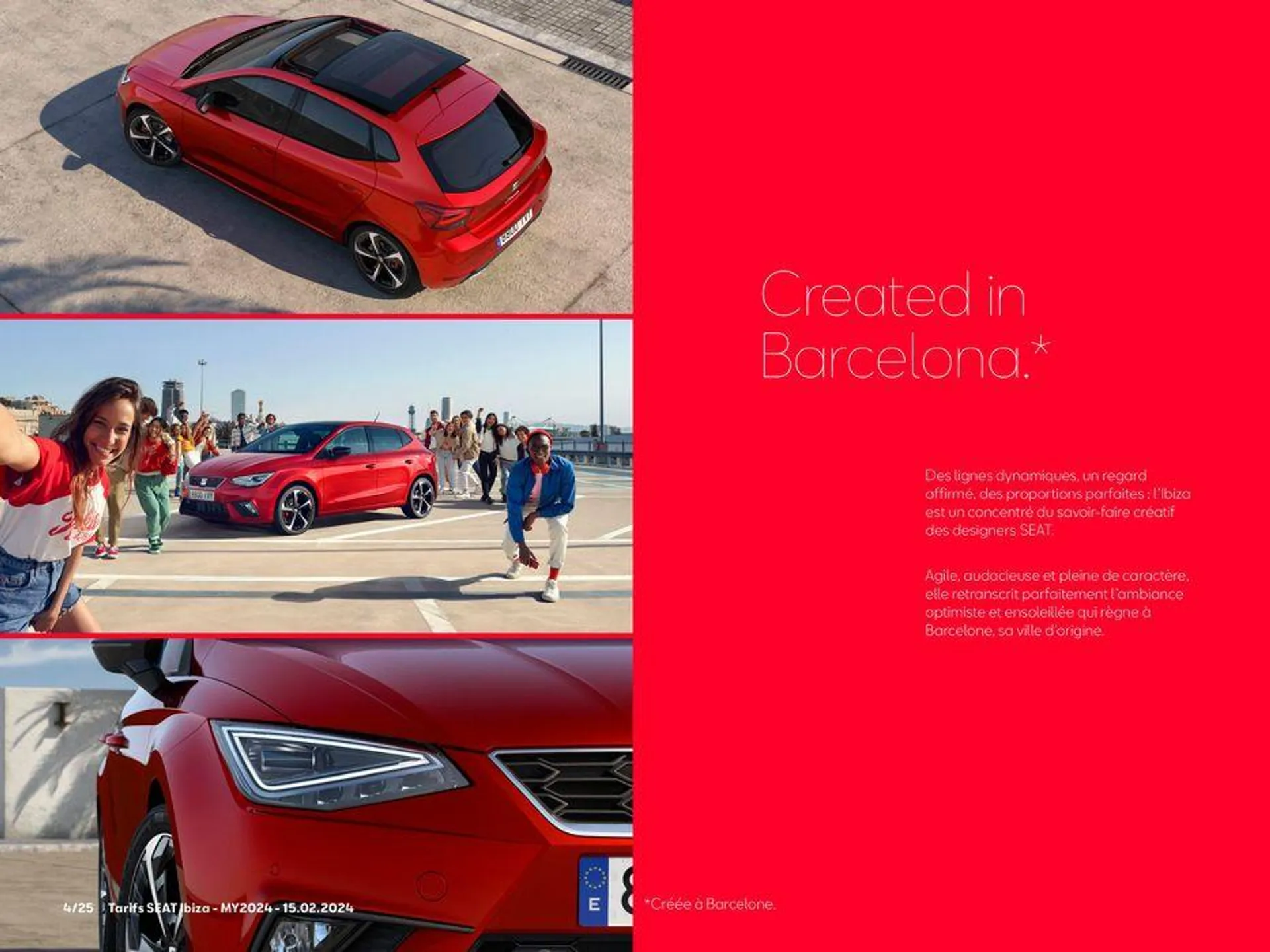 Nouvelle SEAT Ibiza du 18 mars au 18 septembre 2024 - Catalogue page 4