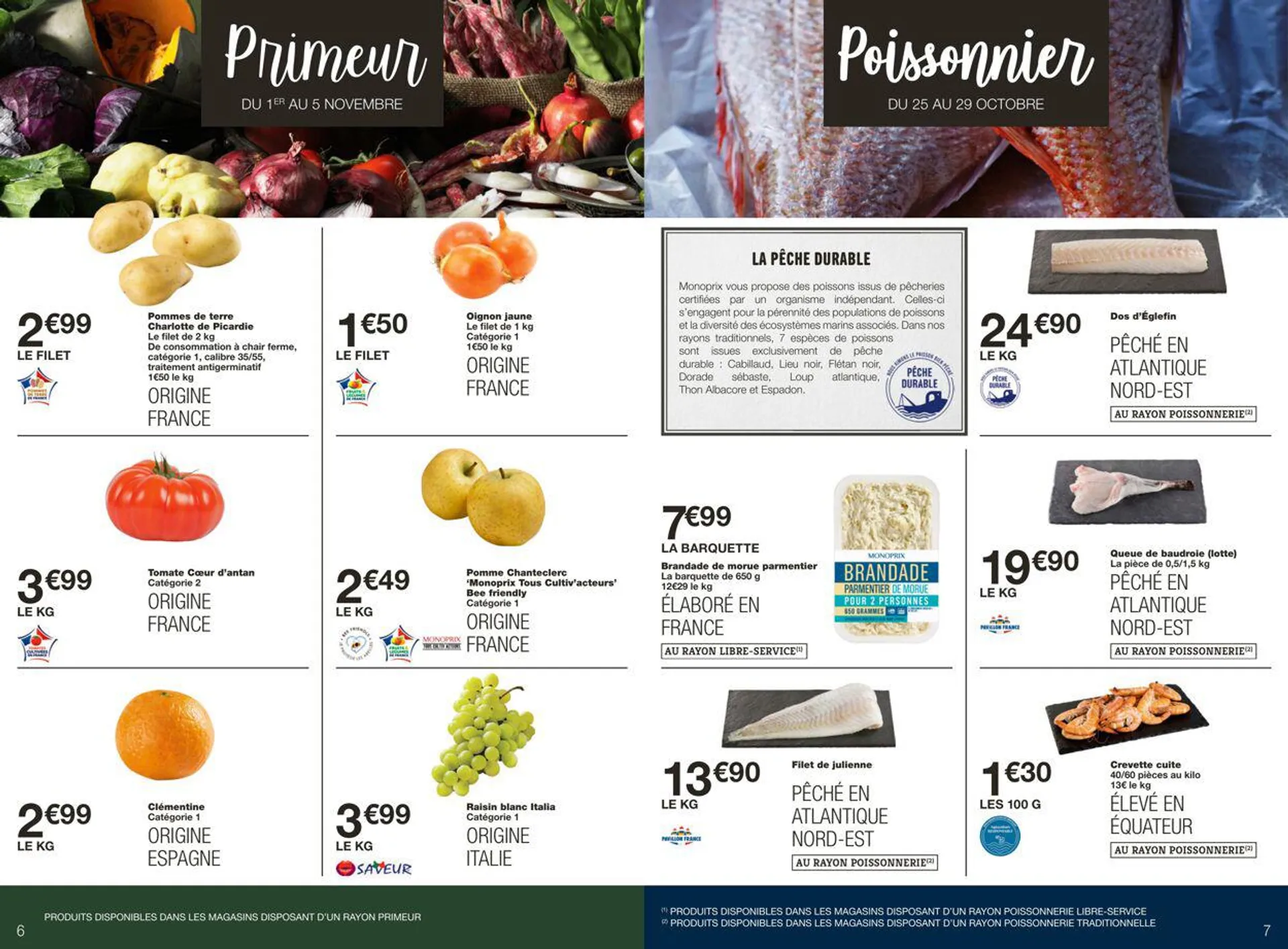 Monoprix Catalogue actuel du 25 novembre au 5 novembre 2024 - Catalogue page 4