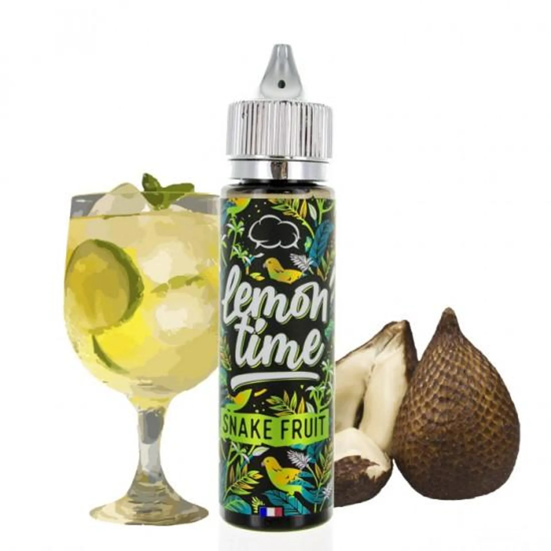 LEMON TIME SNAKE FRUIT 0MG 50ML ELIQUID FRANCE