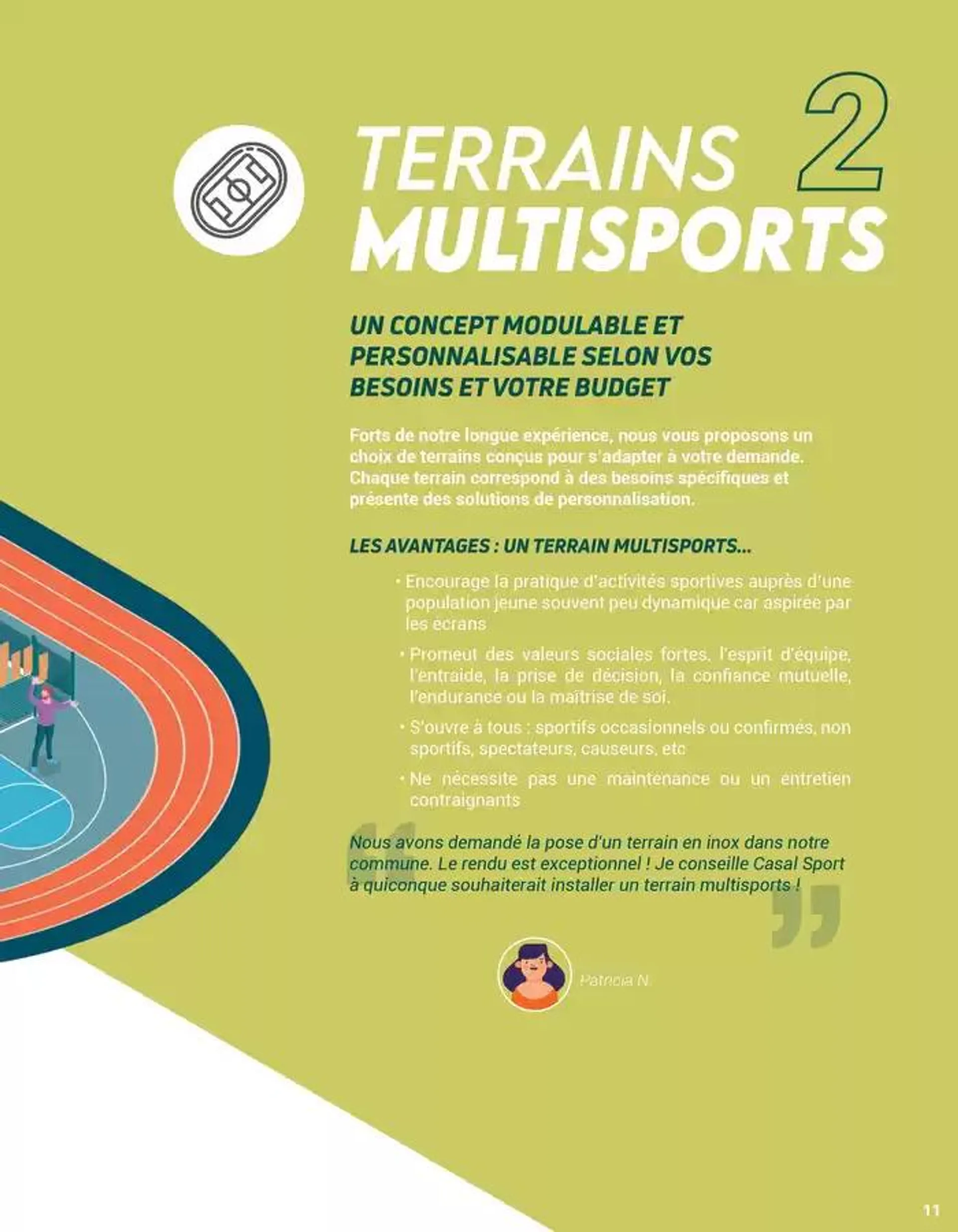 Équipements sportifs de proximité pour la préparation aux JO 2024 du 15 octobre au 31 décembre 2024 - Catalogue page 11