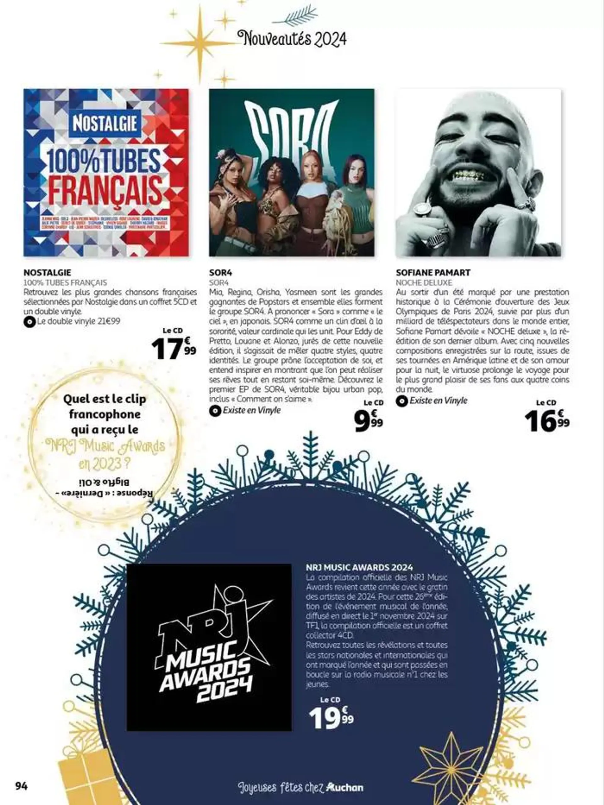 Culture : il y aura plein de surprises sous le sapin du 4 novembre au 24 décembre 2024 - Catalogue page 94