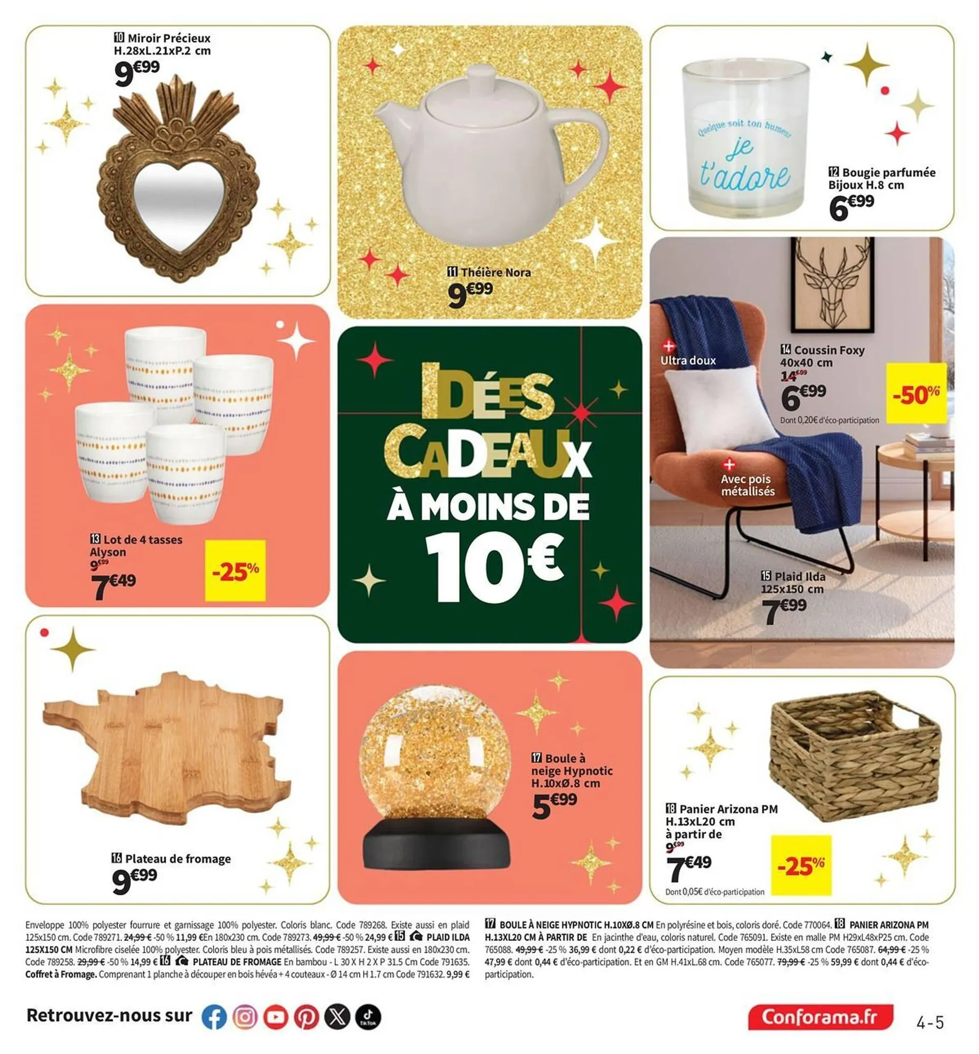 Catalogue Conforama du 3 décembre au 25 décembre 2024 - Catalogue page 5