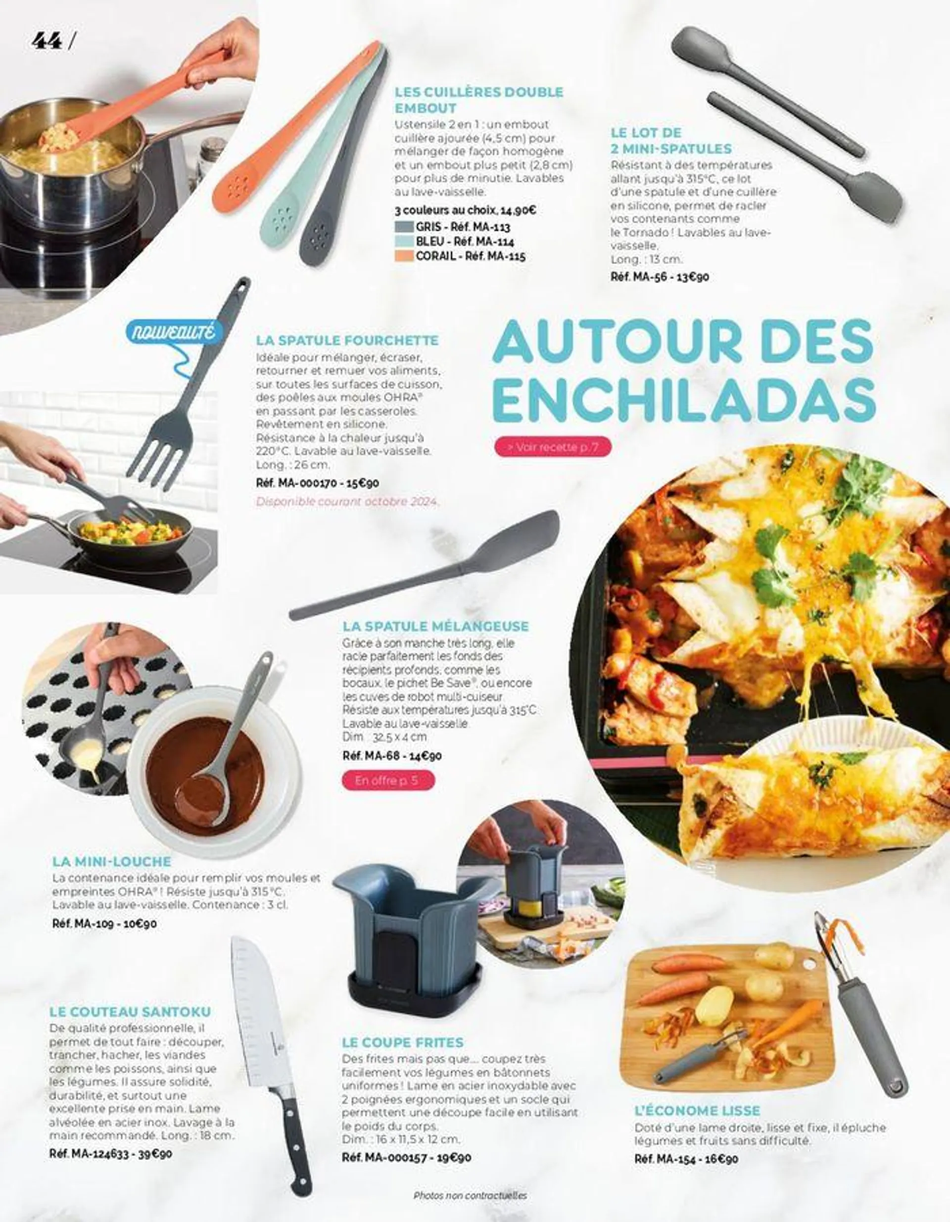 8 recettes offertes du 19 septembre au 30 janvier 2025 - Catalogue page 44