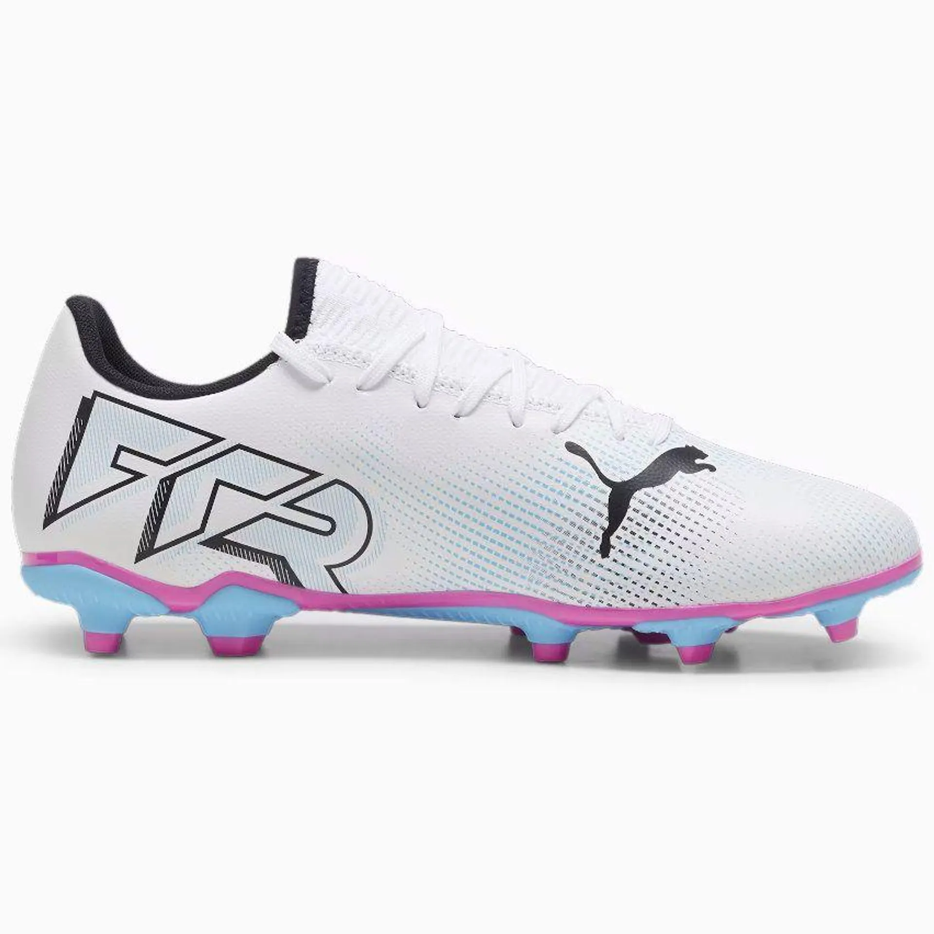 Chaussures Rugby Future 7 Play Moulées Terrain Sec Blanc - Puma