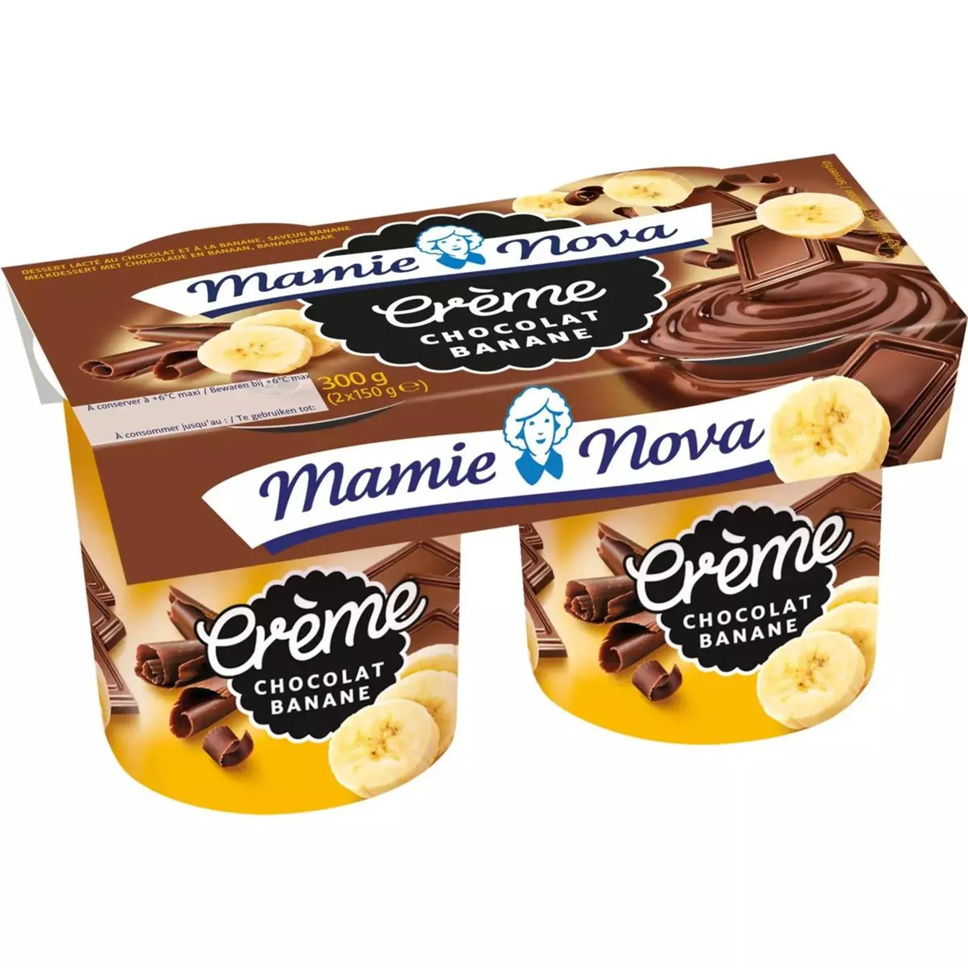 Crème dessert chocolat/banane