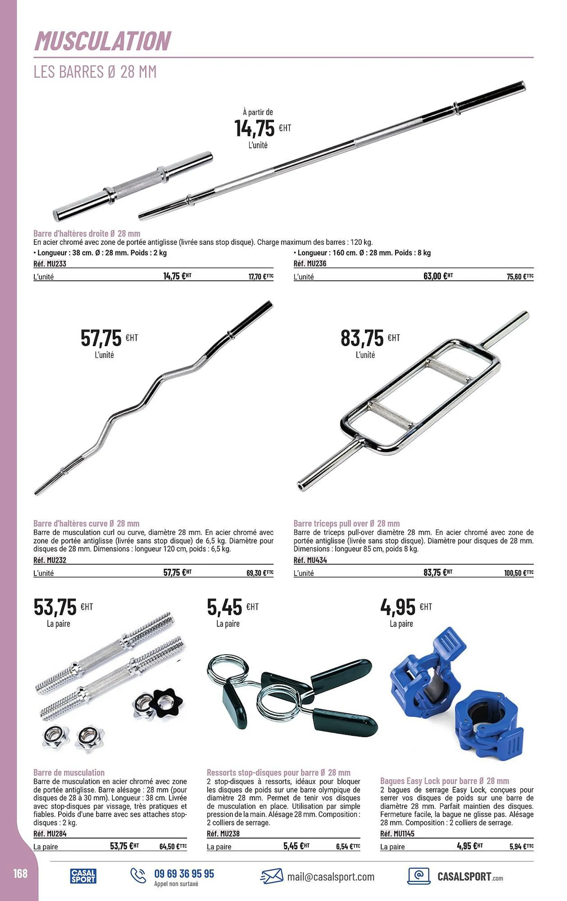 Catalogue Casal Sport du 1 février au 28 décembre 2024 - Catalogue page 116