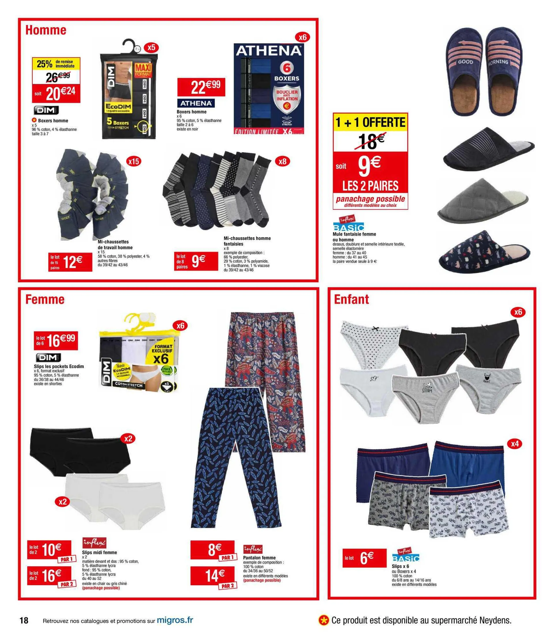 Catalogue Migros France du 23 août au 29 août 2023 - Catalogue page 18